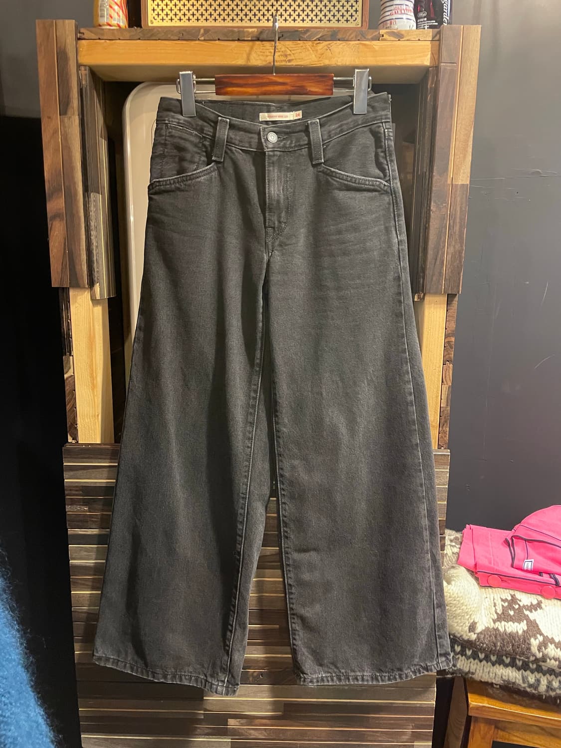 리바이스 흑청 데님팬츠 상품이미지1