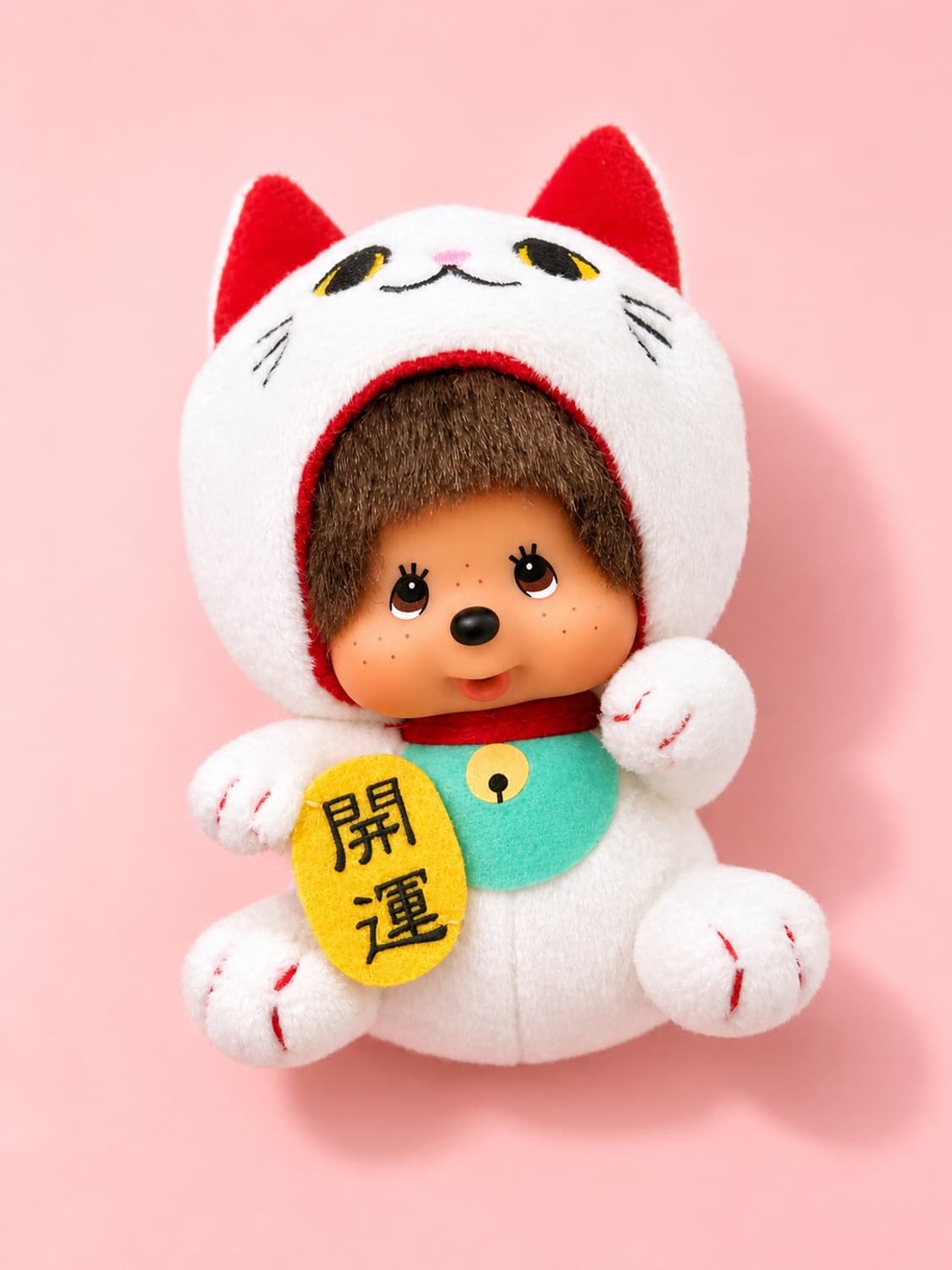 몬치치 마네키네코 인형 키체인 상품이미지1