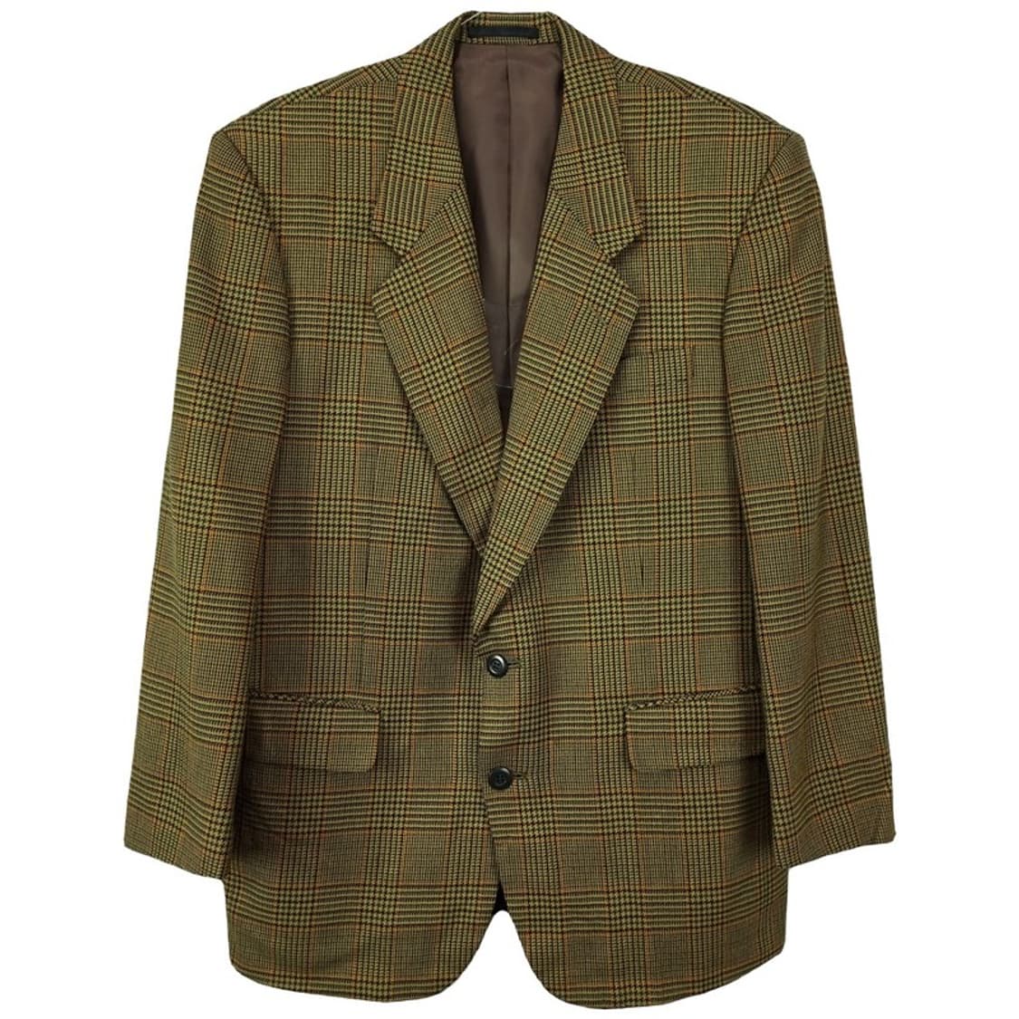 [입생로랑] 빈티지 체크 데디핏 블레이저 자켓 P01536 상품이미지2