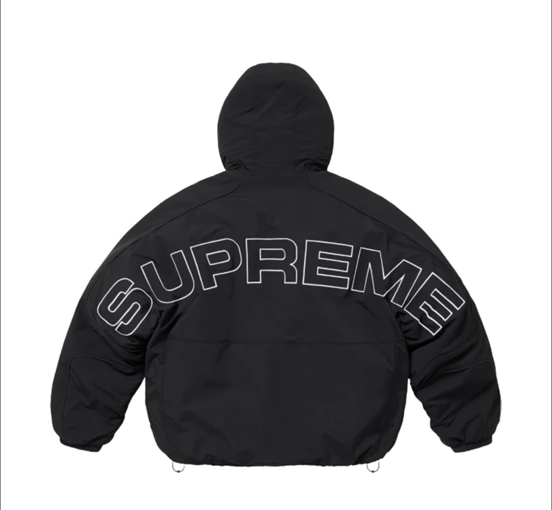 슈프림 25ss 포우 퍼 자켓 블랙 상품이미지2