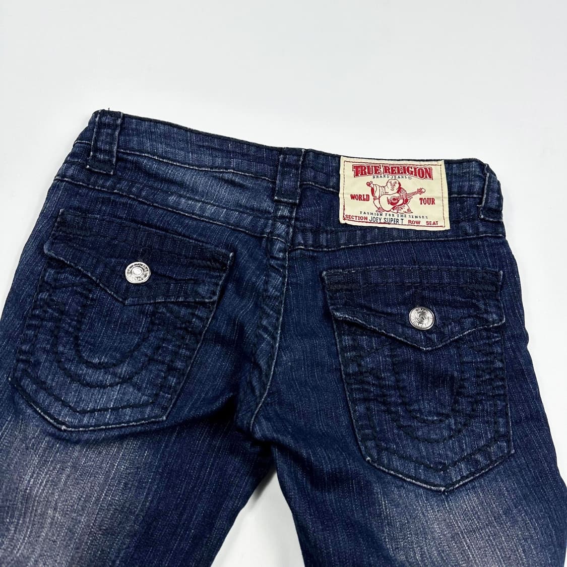 트루릴리전 USA 부츠컷 로우라이즈 데님 팬츠 (26인치 여성추천) 상품이미지5