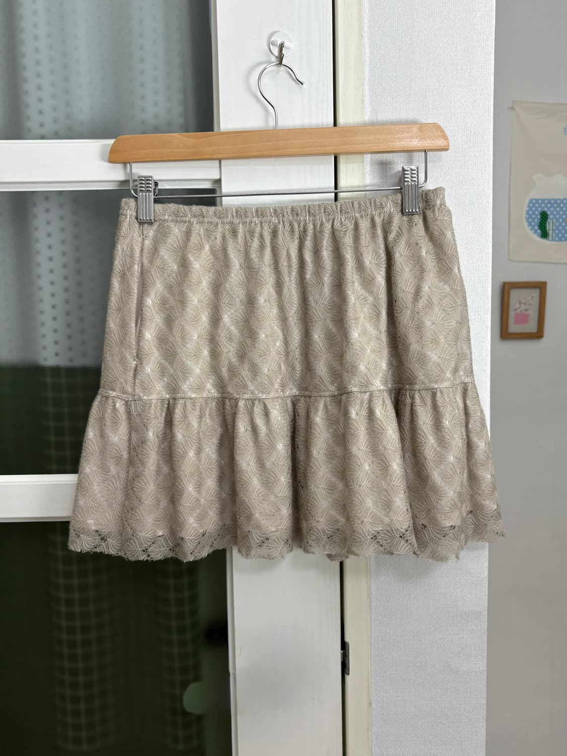 애쉬 니트 미니 스커트 상품이미지6