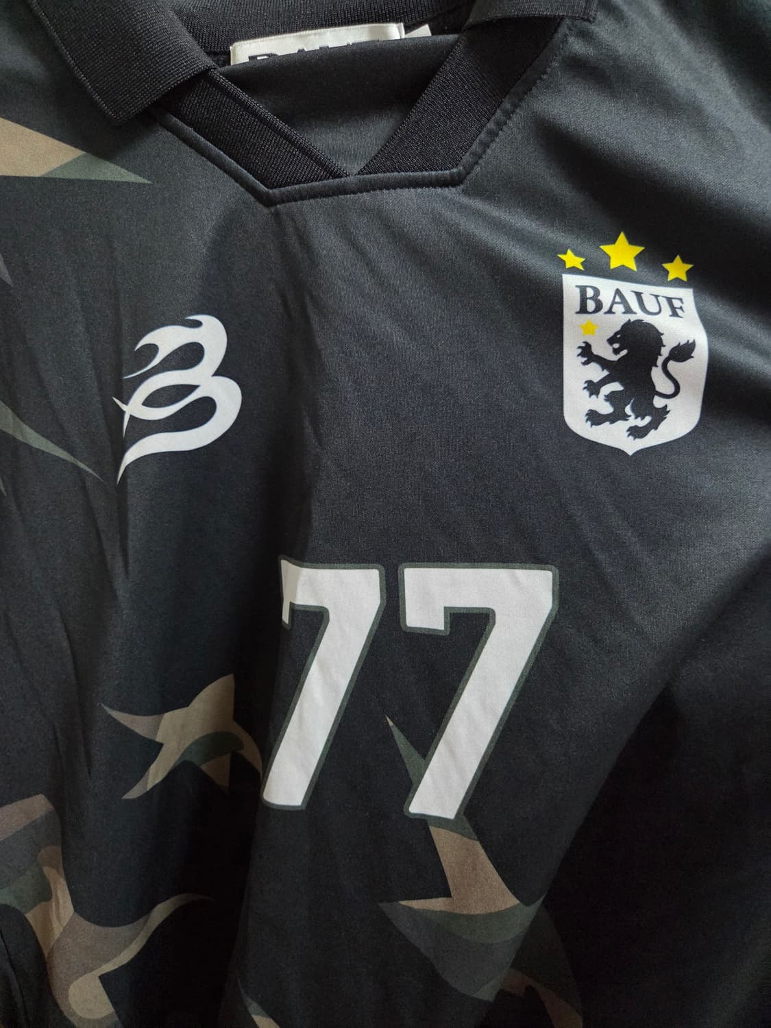 [M]Bauf 바우프 STAR 넘버링 싸커 유니폼 풋볼 카모 져지 상품이미지2