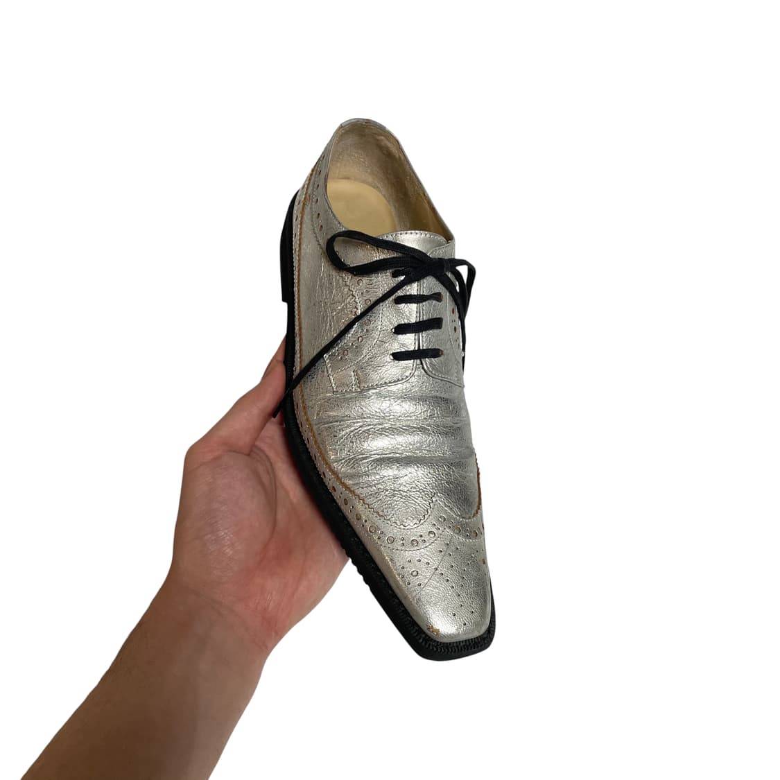 꼼데가르송 실버 코팅 슈즈 상품이미지6