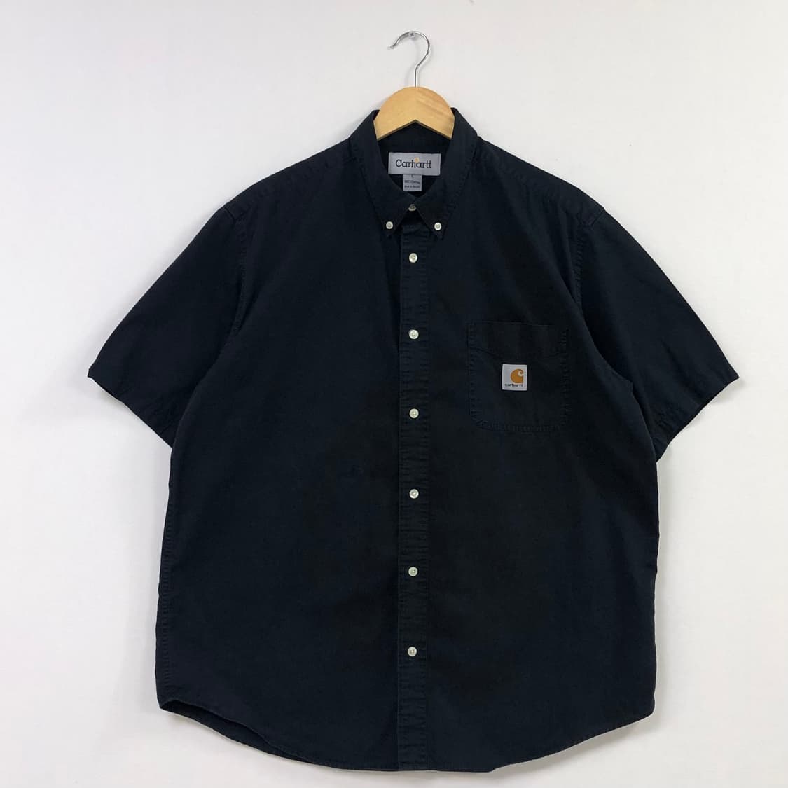 XL 칼하트 블랙 워크 셔츠 상품이미지2
