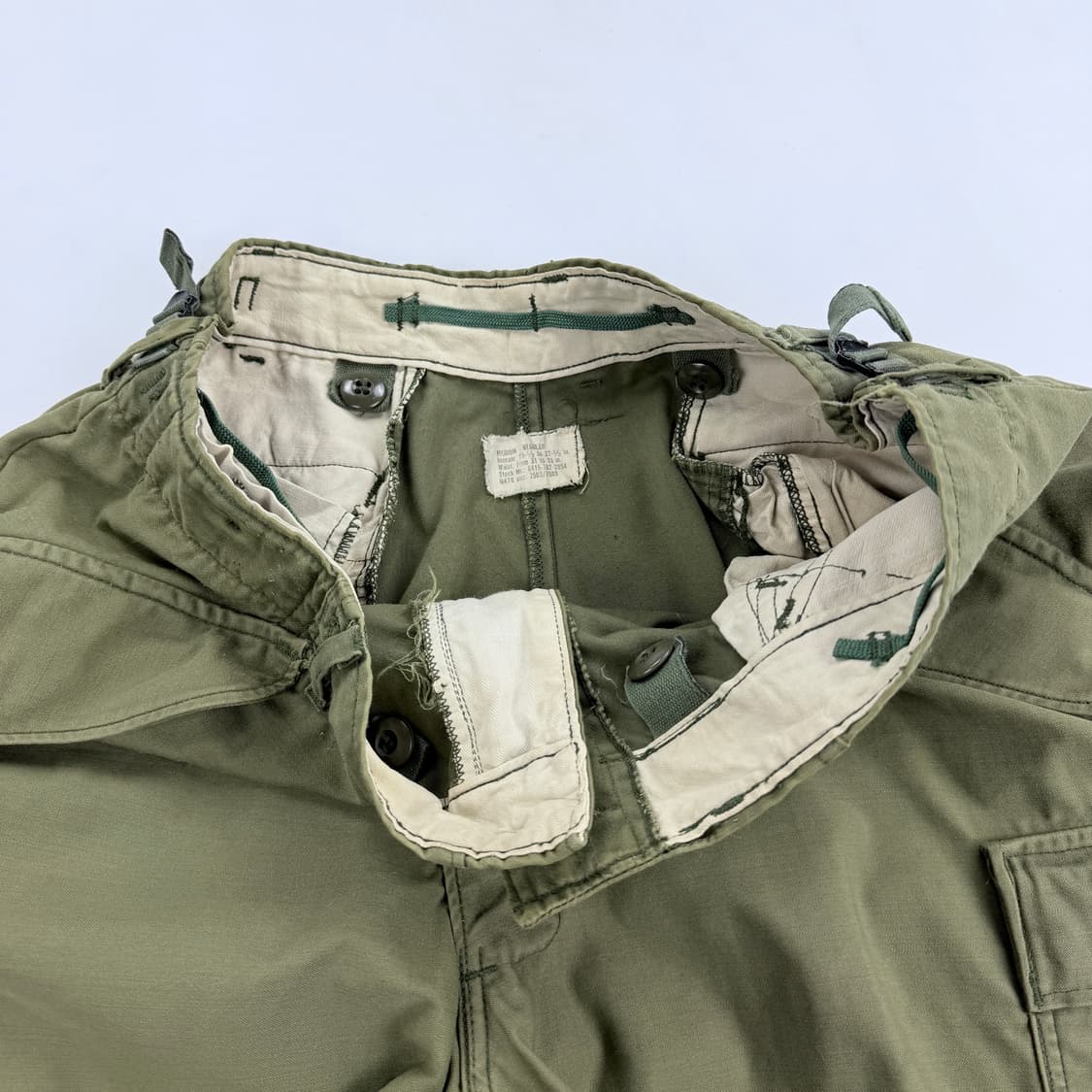 70s 미군 오리지널 m-65 트라우저 팬츠 상품이미지4