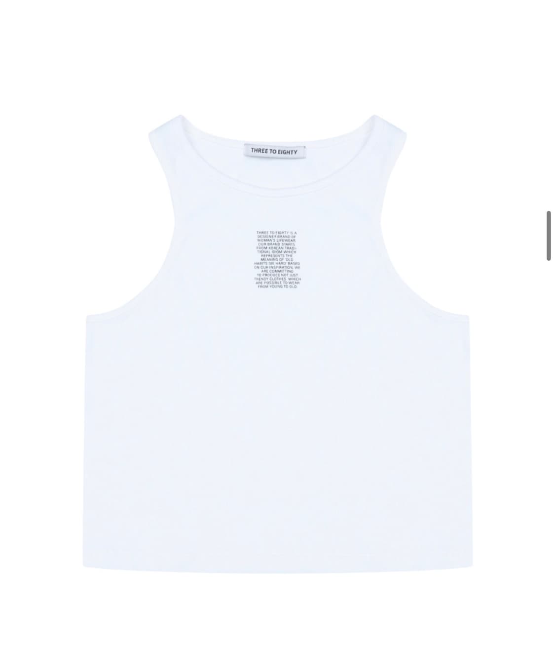 쓰리투에이티 LETTERING GRAPHIC SLEEVELESS 상품이미지3