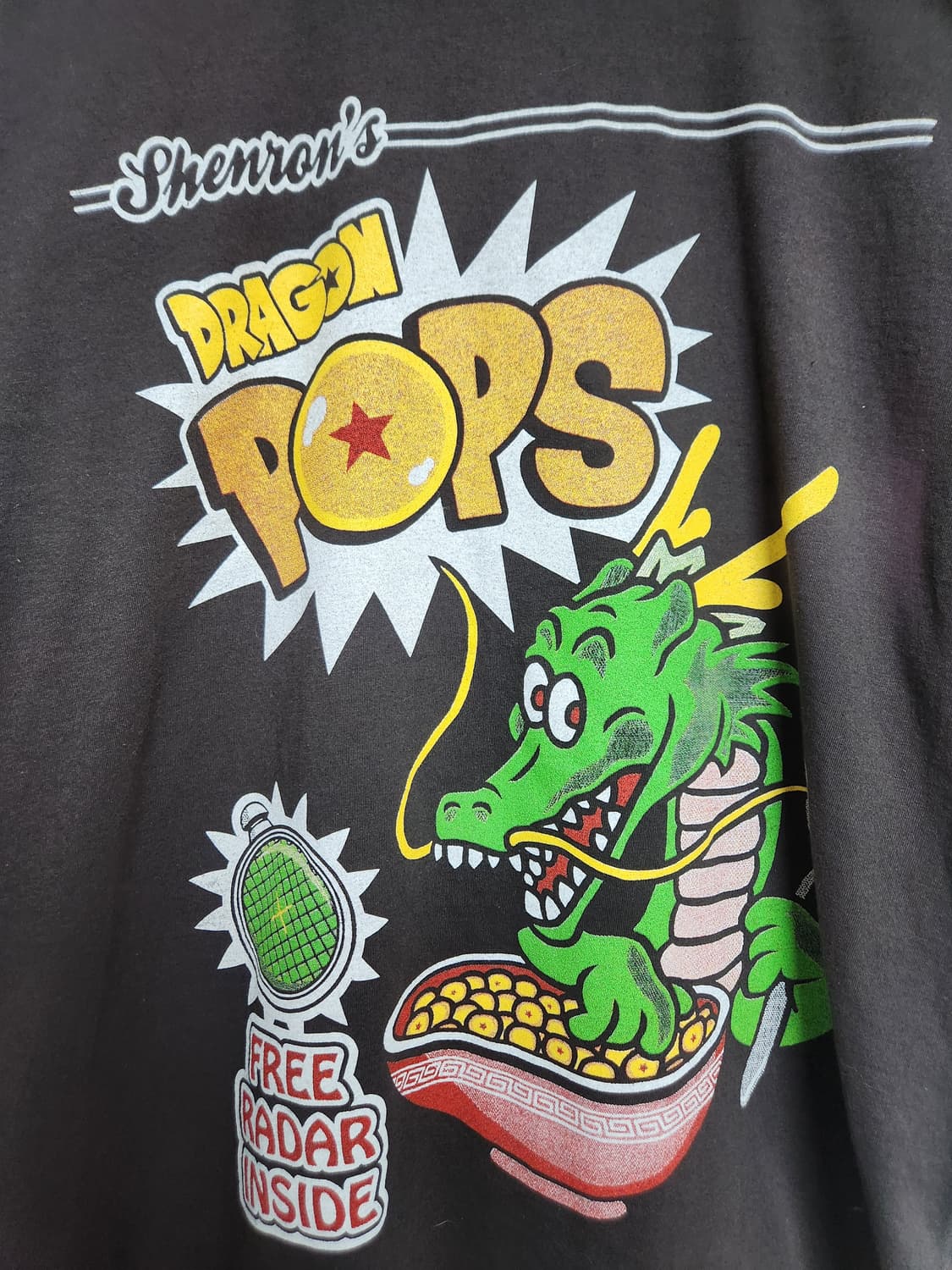 드래곤볼 팝스 빅프린팅 티셔츠 XL 상품이미지3
