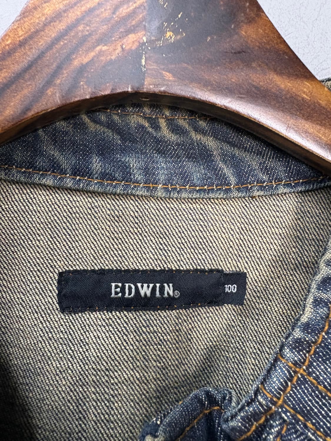 에드윈 데님 바이커 자켓 A3077 상품이미지6