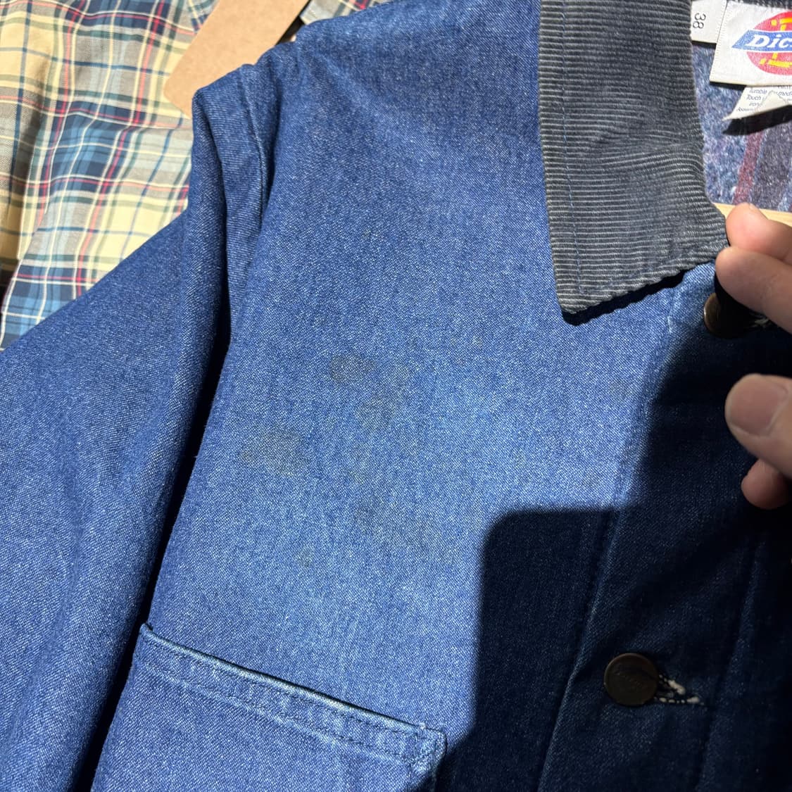 80‘s 디키즈 오리지날 빈티지 초어 데님자켓 상품이미지6