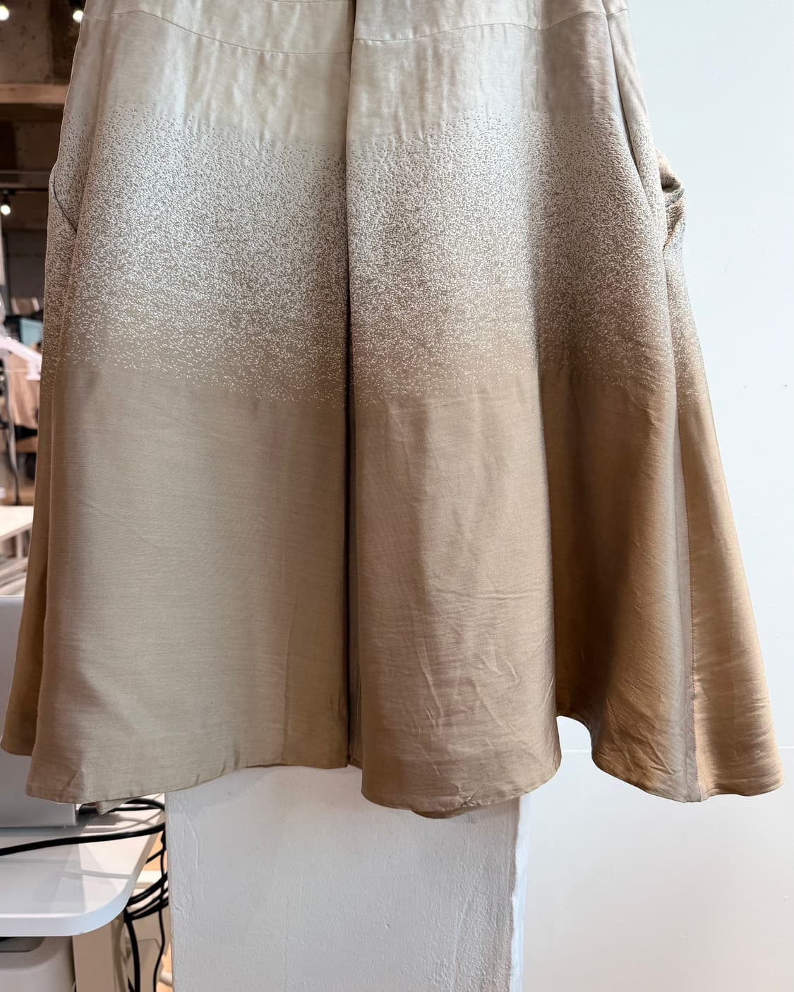 프라다 브라운 실크 그라데이션 스커트  상품이미지7