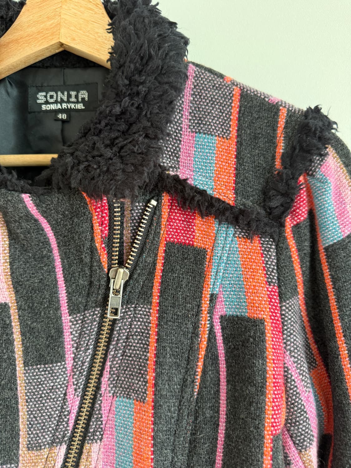 소니아 리키엘(SONIA RYKIEL) 울 라이더자켓 상품이미지3