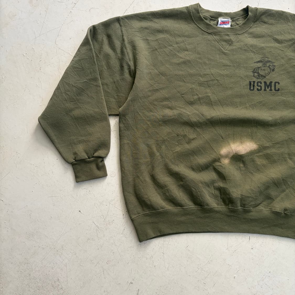 USMC SOFFE OG 빈티지 스웻셔츠 XL 상품이미지3