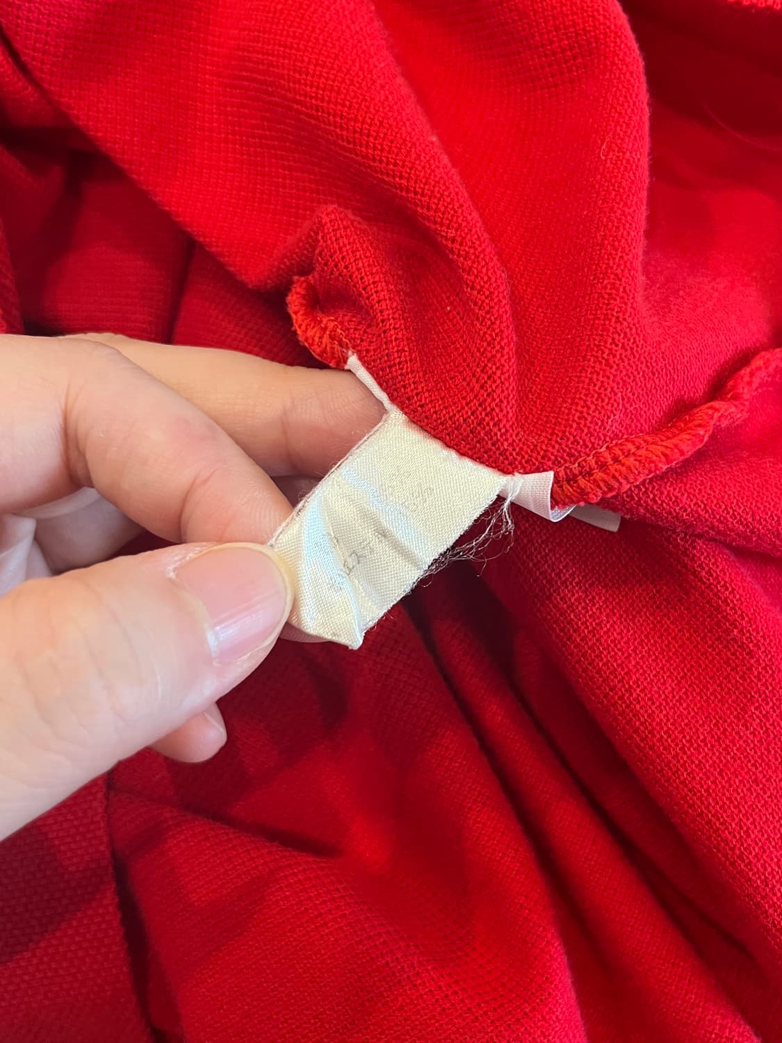 90s Lacoste 라코스테 카라티 pk 반팔 티셔츠 (red) 상품이미지6