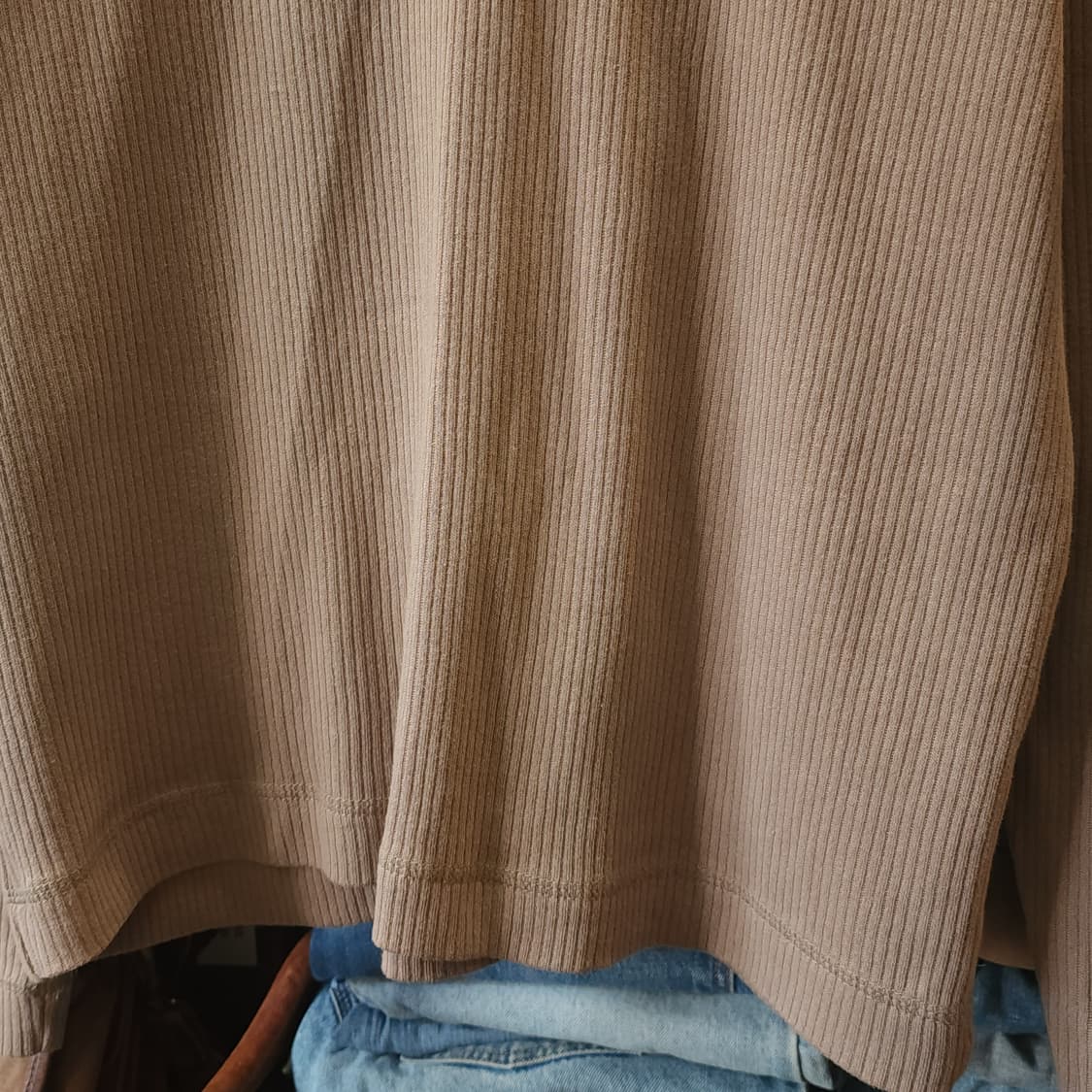 00s 켈빈클라인 코만도 롱슬리브 스웻셔츠 맨투맨 베이지 L 상품이미지7