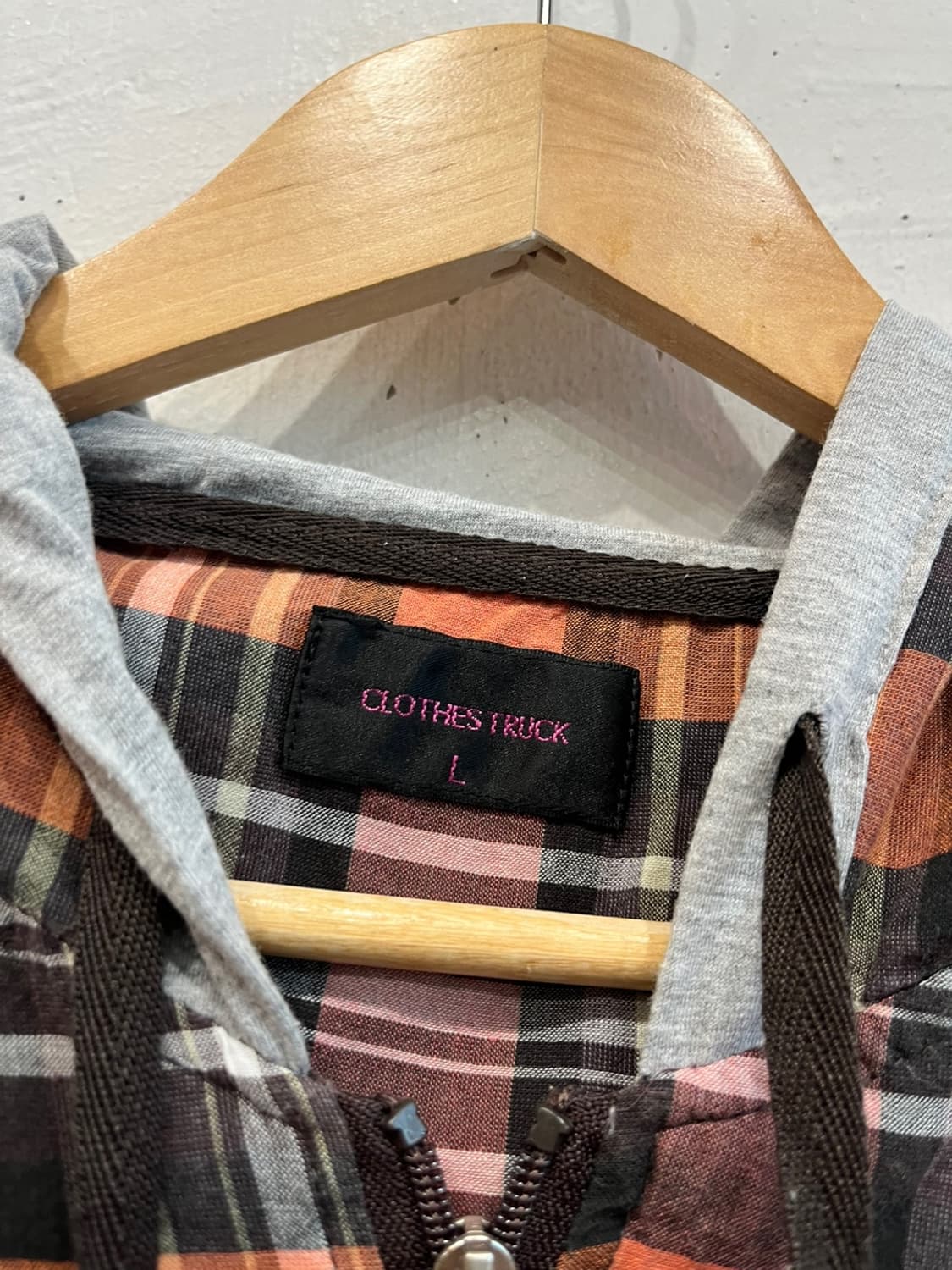 Clothes TRUCK y2k 반팔 집업 셔츠 상품이미지5