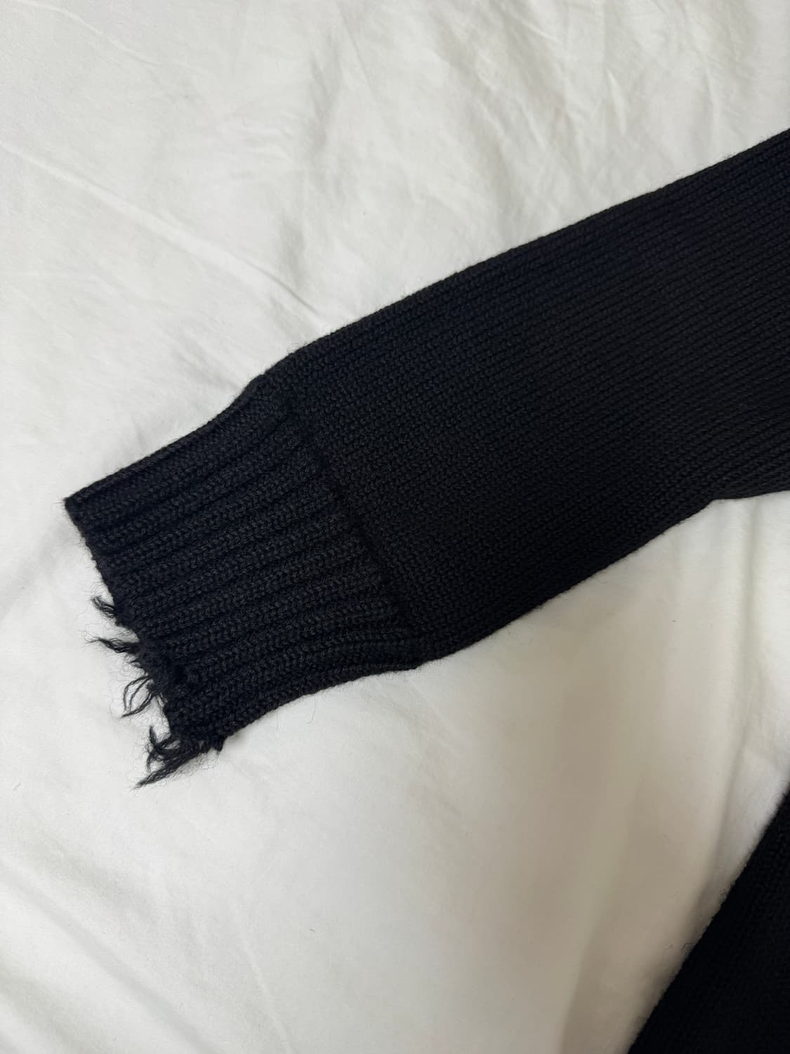 메종마르지엘라 하프 케이블 패턴 울 니트 xl팝니다 상품이미지6