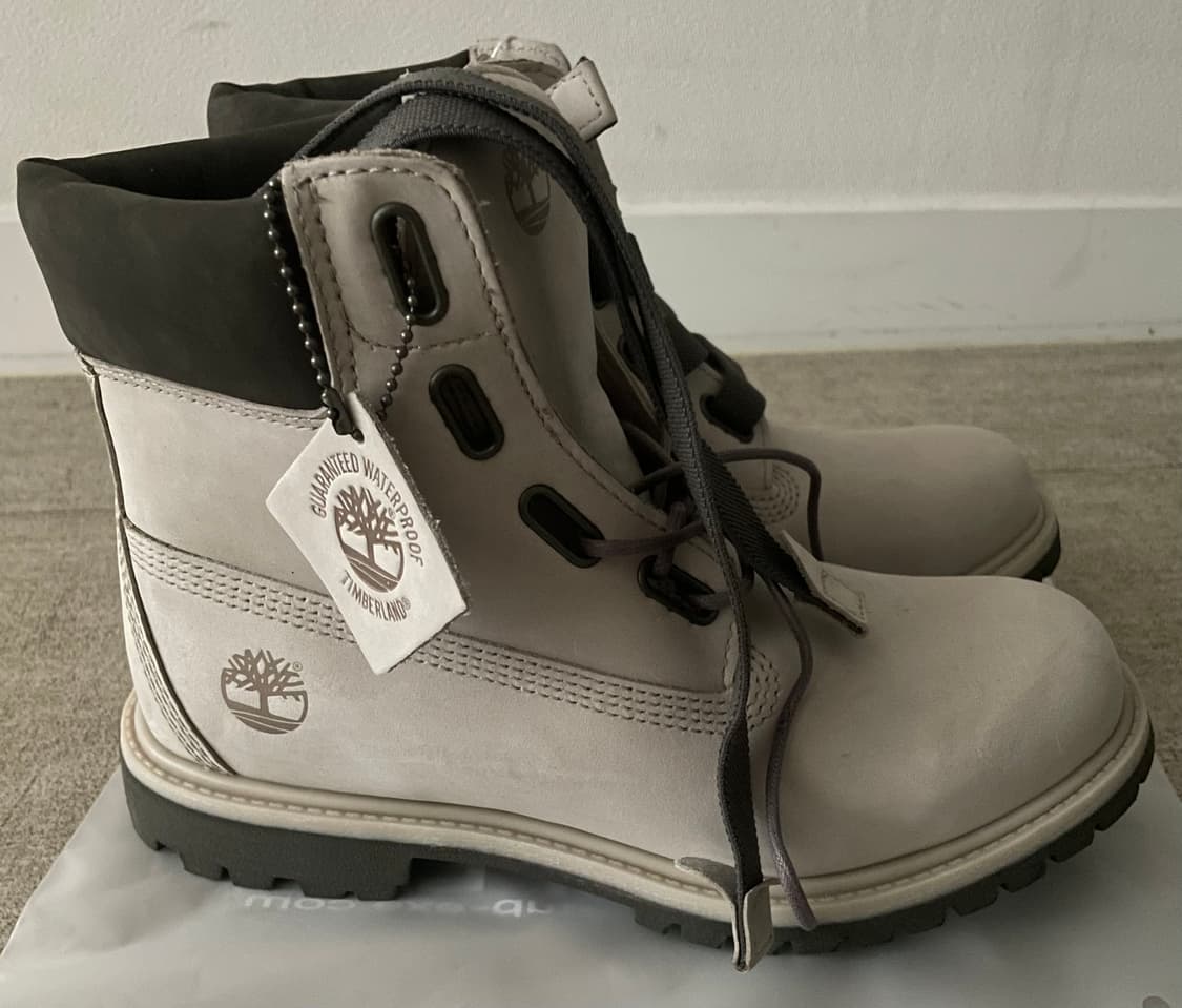 팀버랜드 6인치 워커 부츠 라이트 그레이 245 상품이미지1