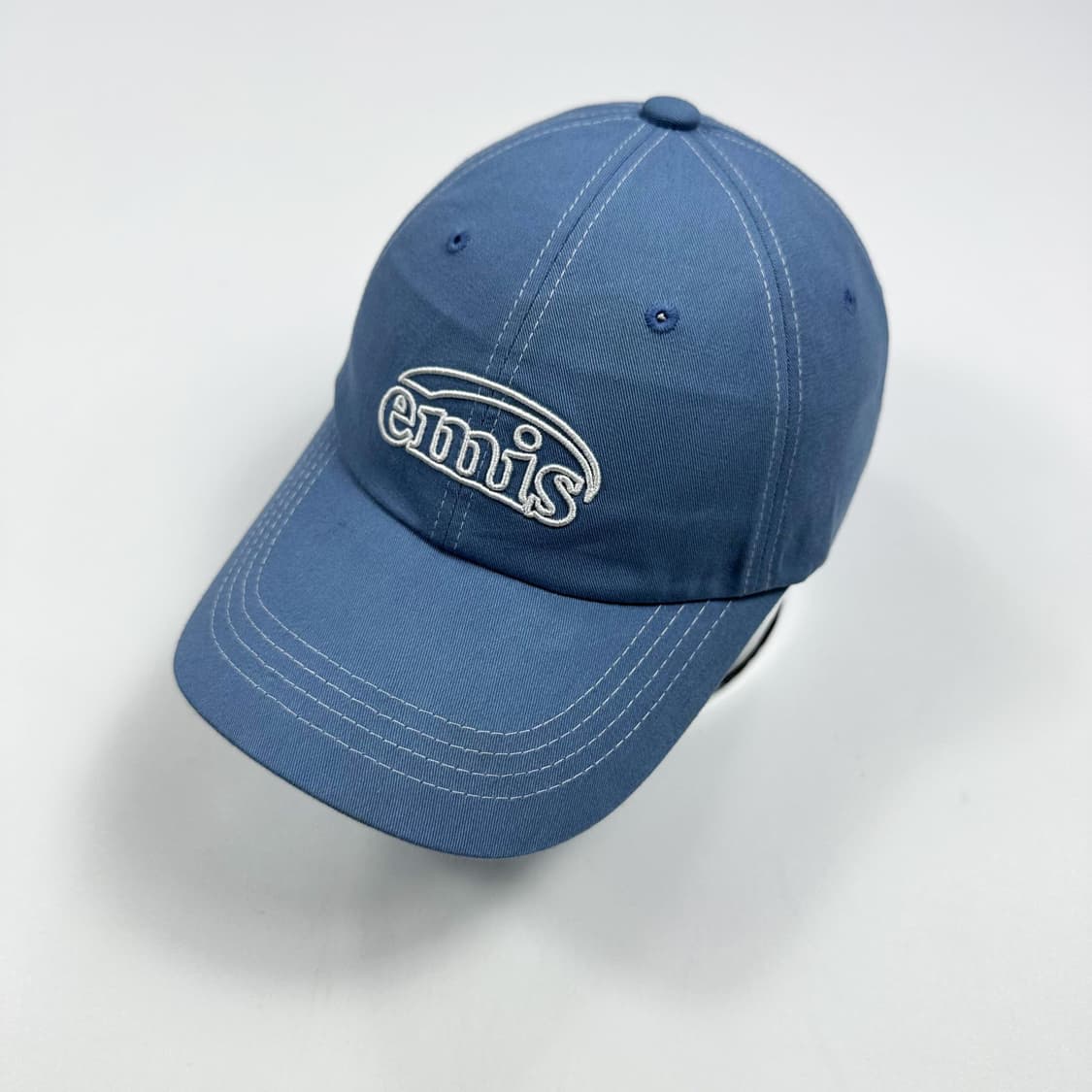 이미스 이니셜 라이트 블루 볼캡 모자 상품이미지1