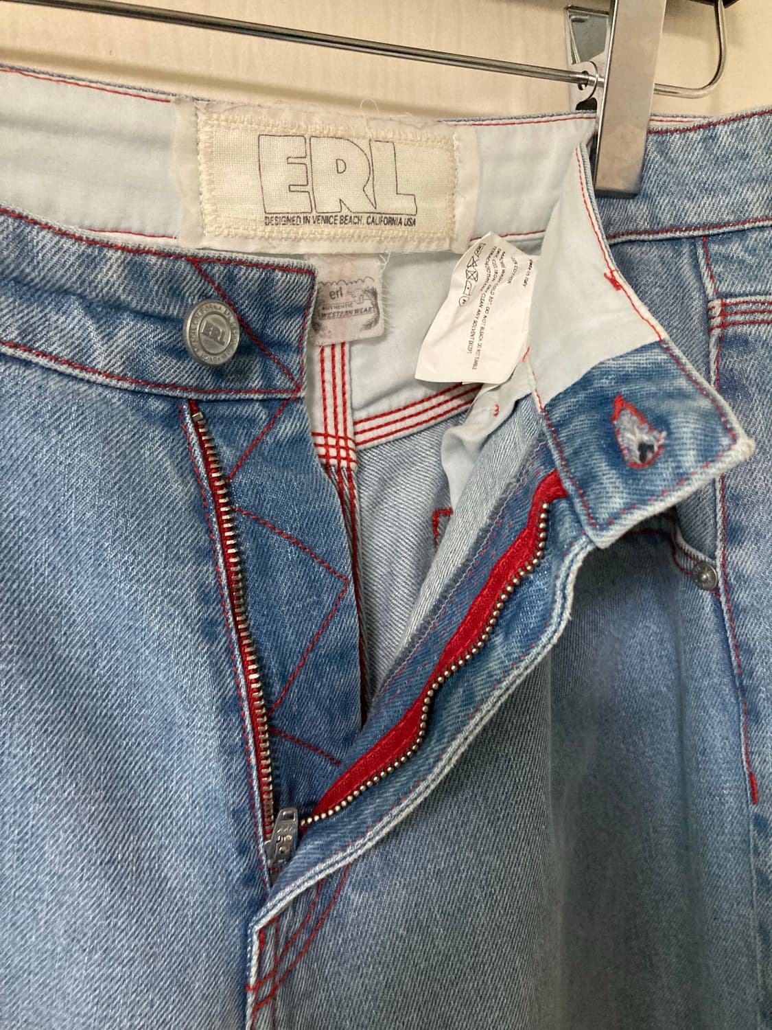 ERL / 베니스 연청 데님팬츠 / S 상품이미지6