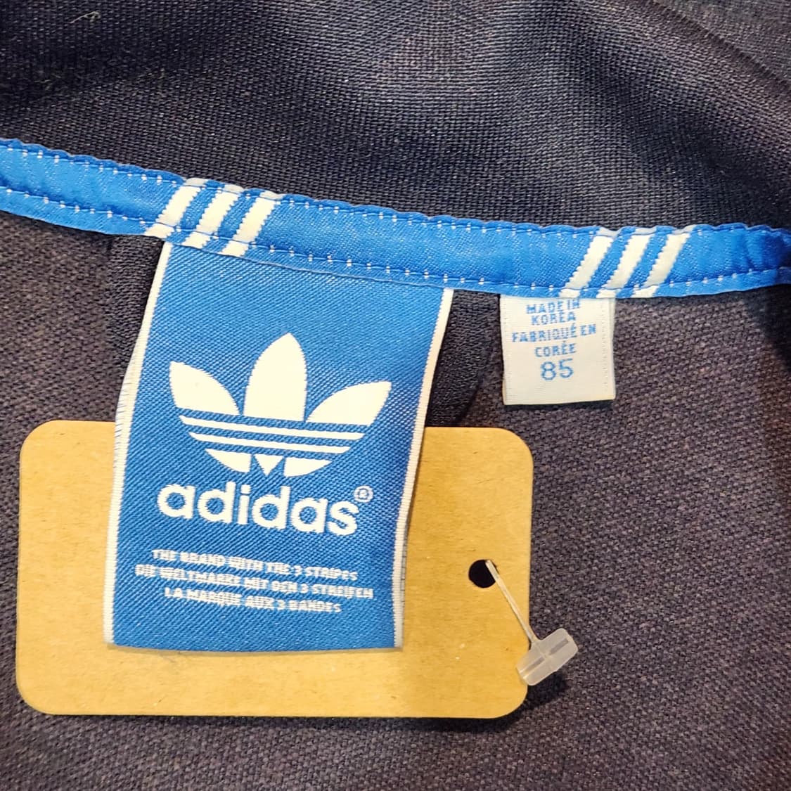 아디다스 삼선 트랙탑 네이비 (85) 상품이미지3
