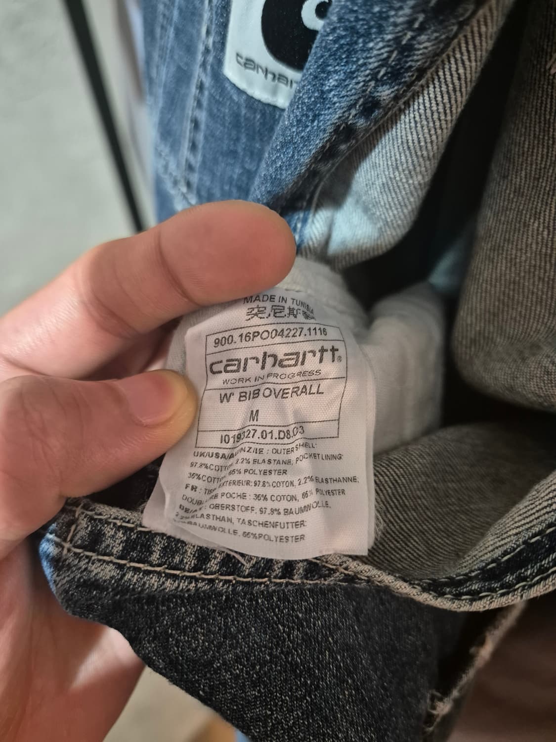 칼하트 Wip 오버올 멜빵 (미듐) 상품이미지5