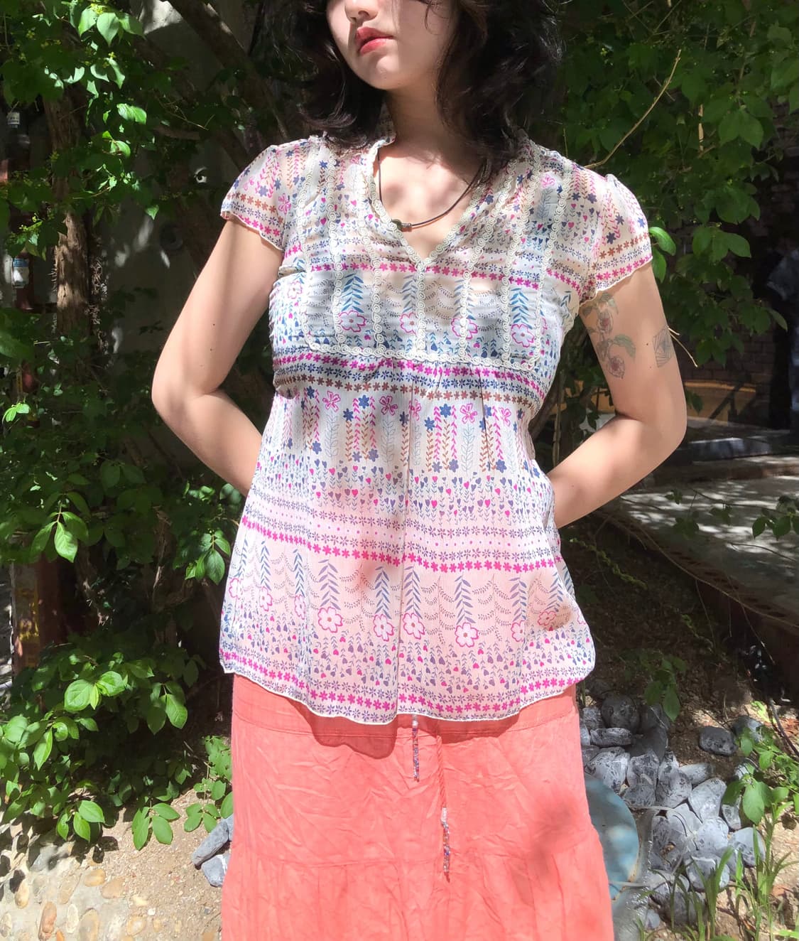 ammonites blouse 상품이미지2