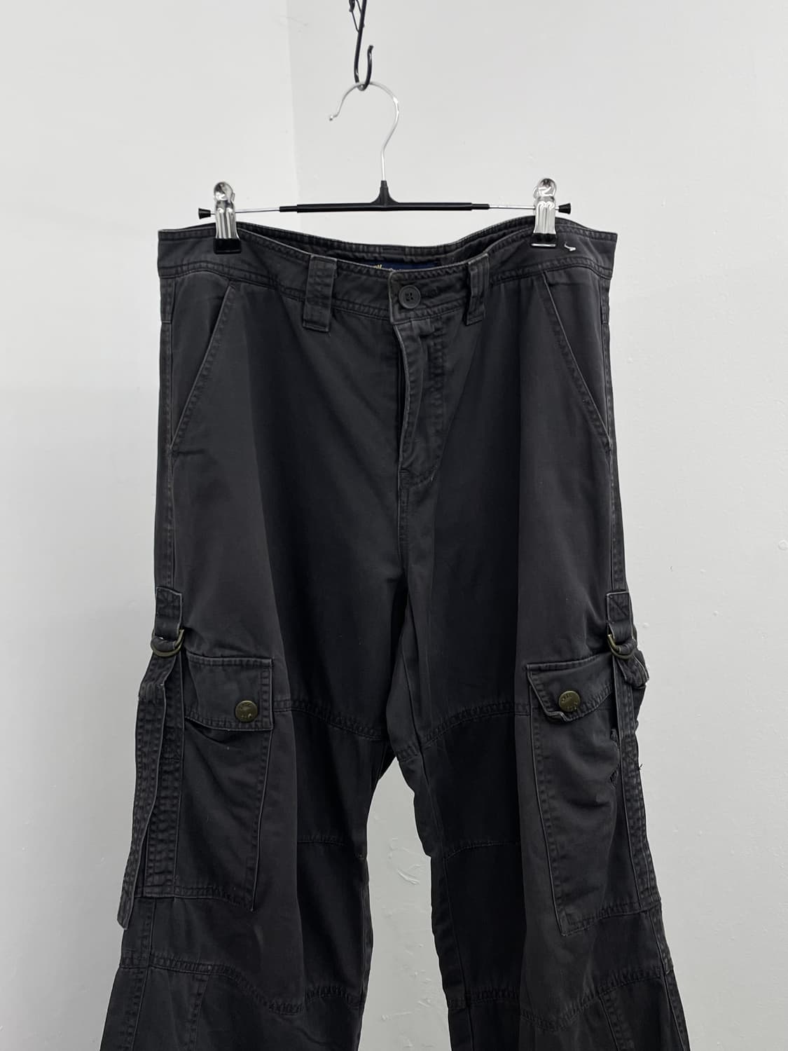 차콜 절개 버클 카고 팬츠 상품이미지6