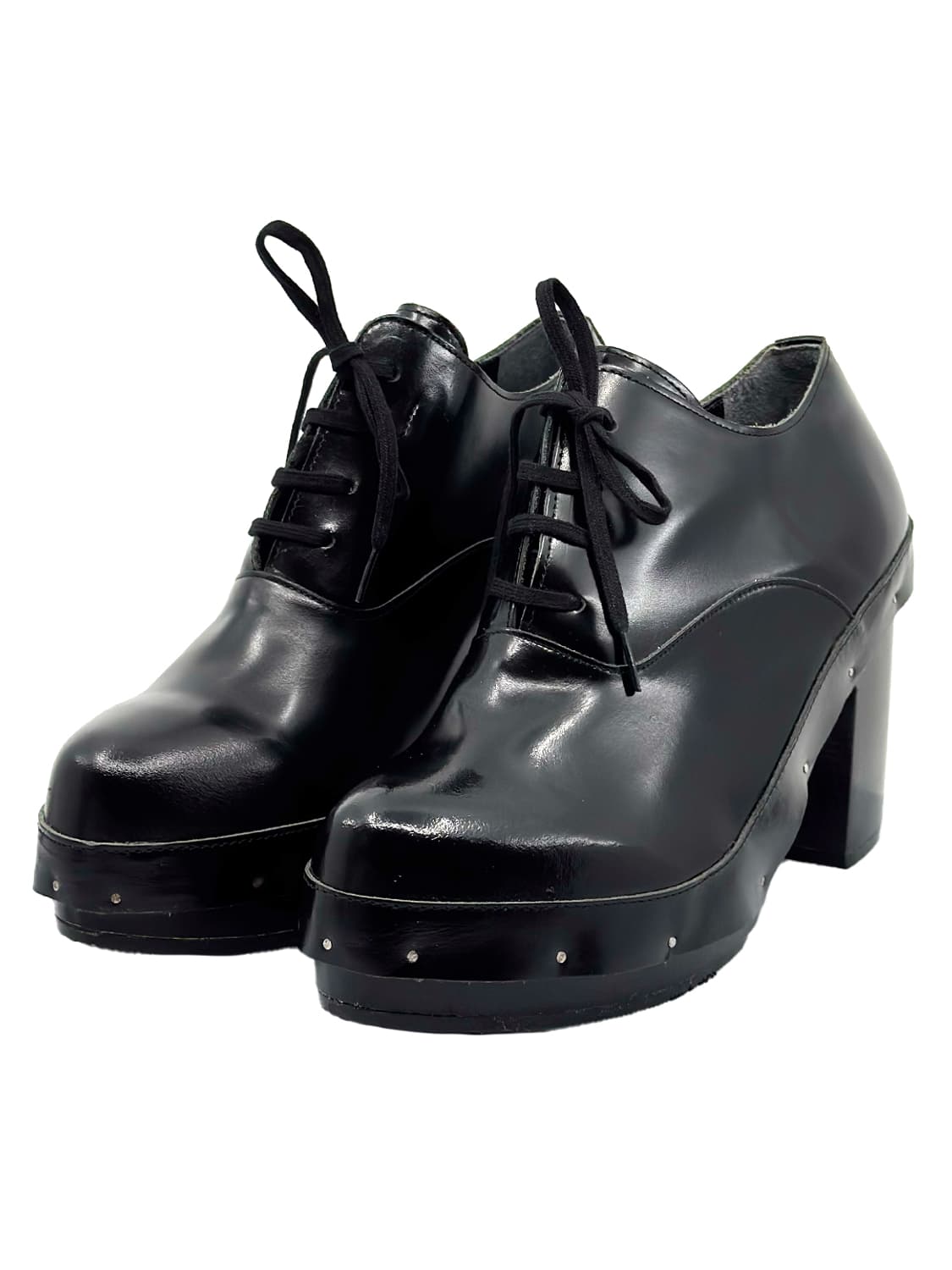 Comme des Garçons  꼼데가르송 레이스업 클로그 / 37 상품이미지2