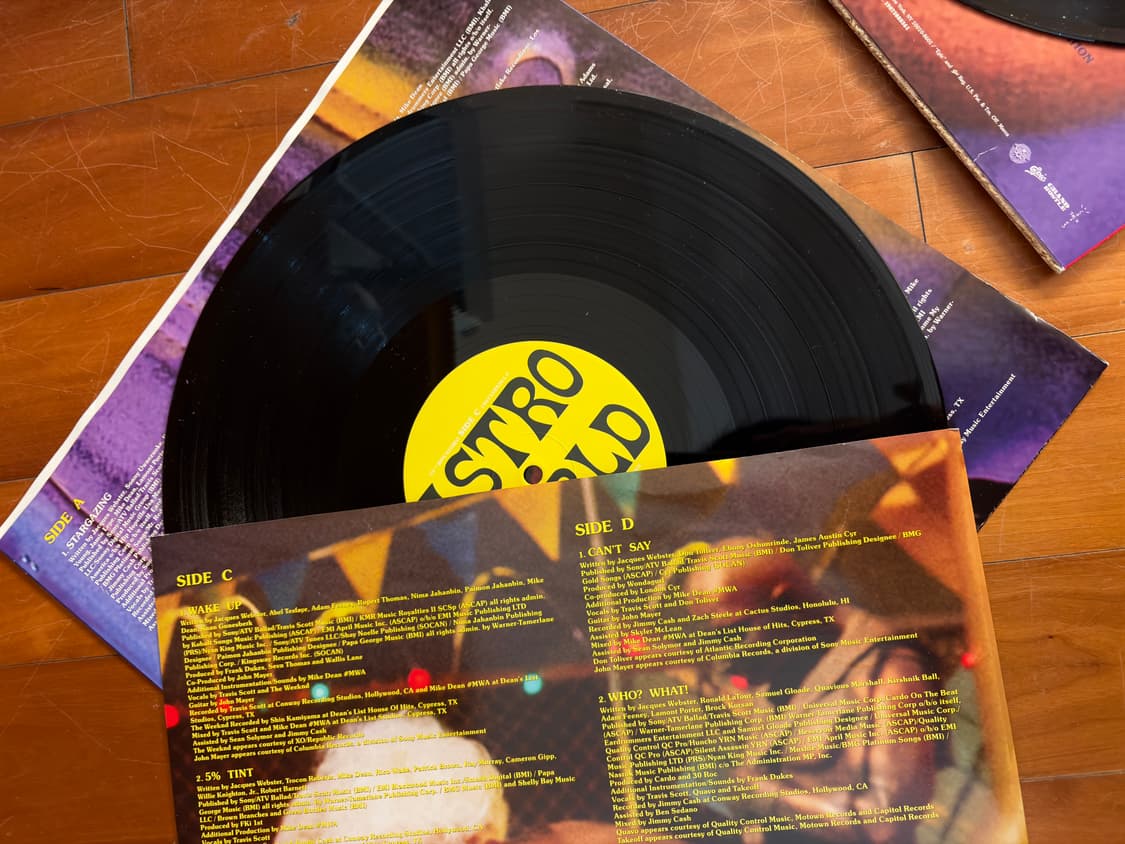 트래비스 스캇 아스트로 월드 LP 상품이미지4