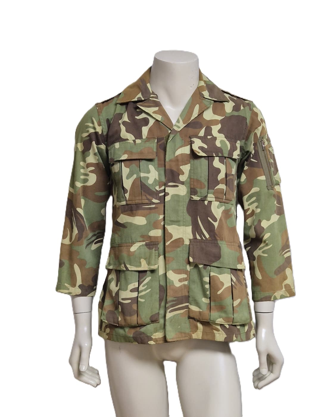 국군 구형 80년대 HID 육상 정보사 DPM 전투복 상의 (S) 상품이미지1