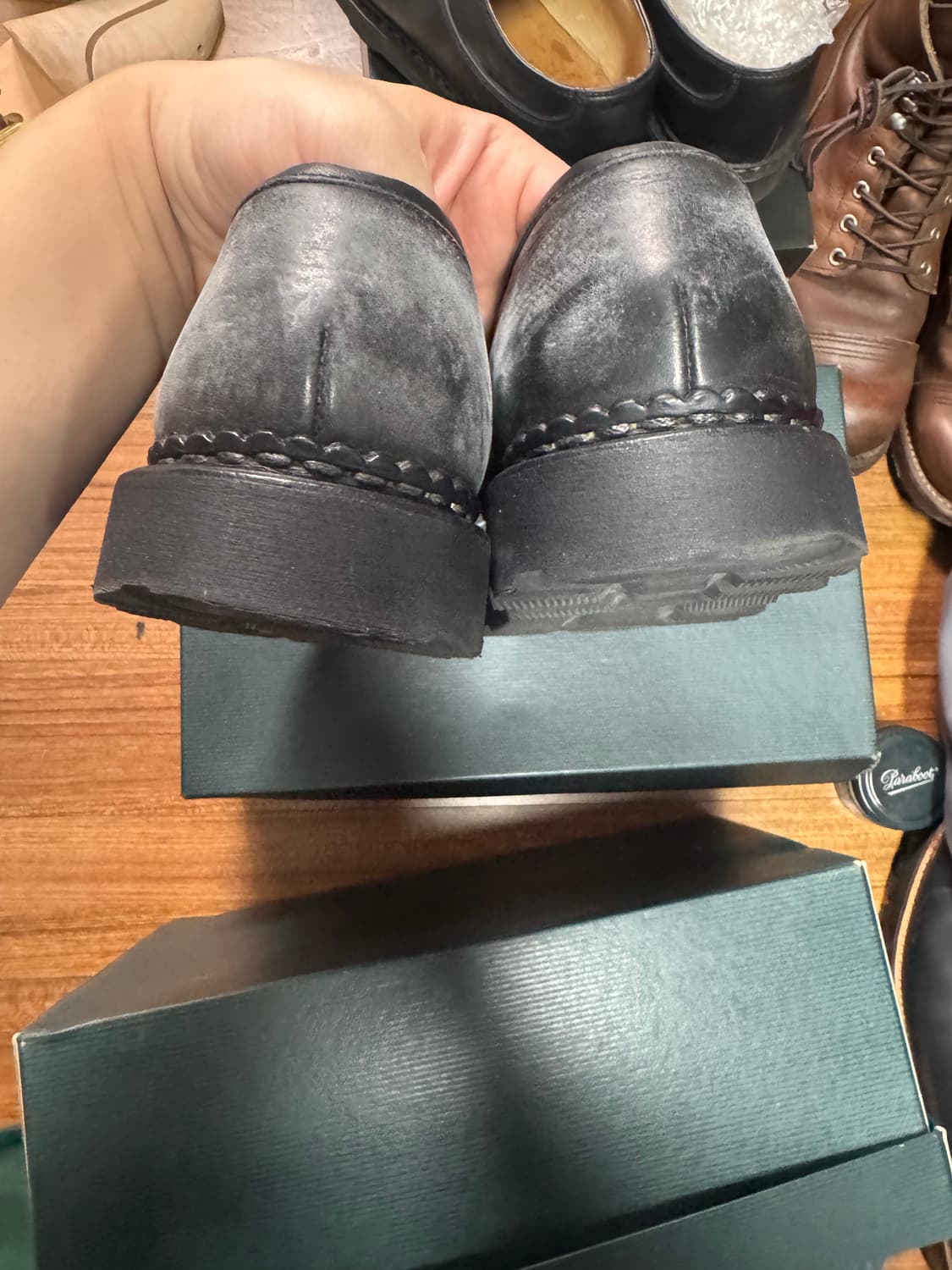 파라부트 레임스 블랙 uk7(260)  상품이미지3