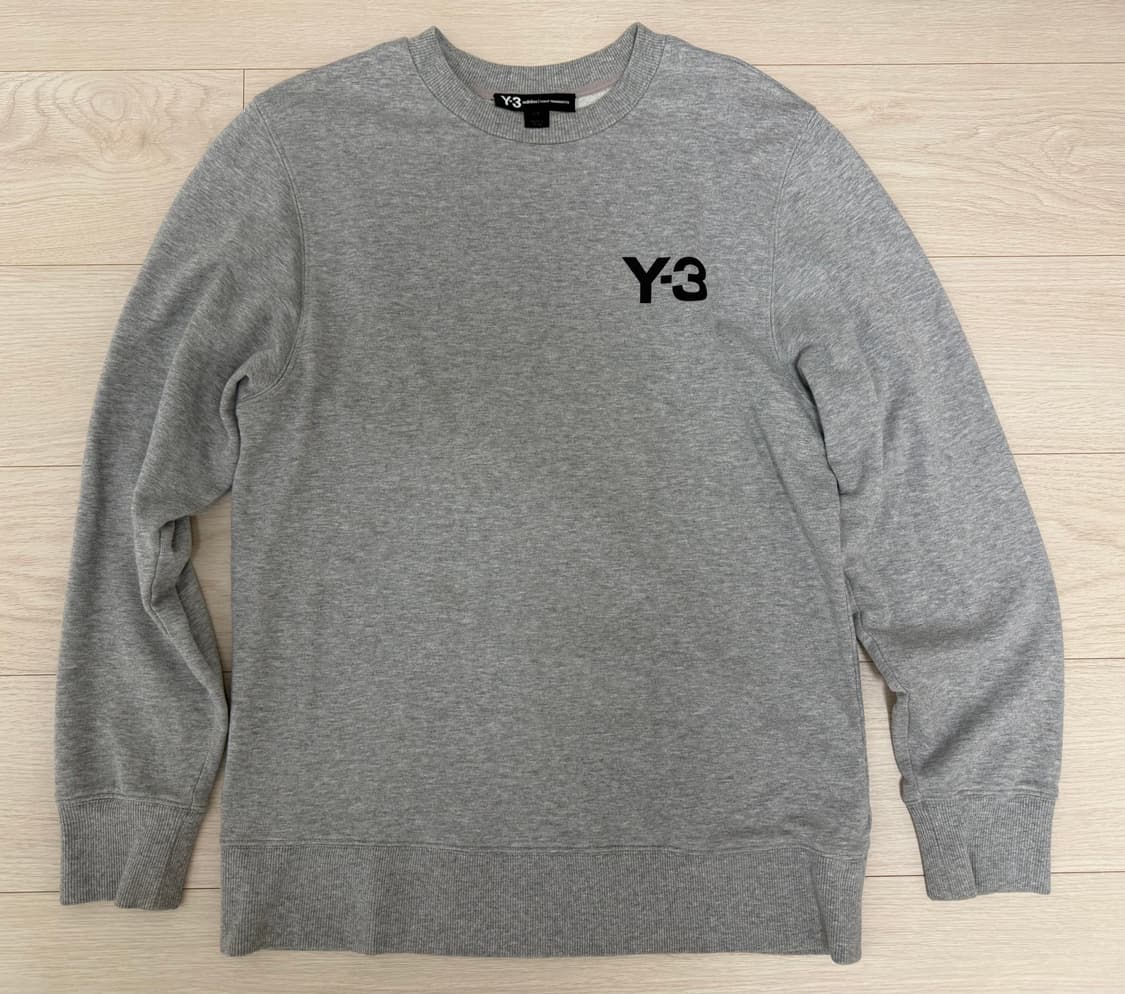 Y-3 로고 맨투맨 상품이미지1