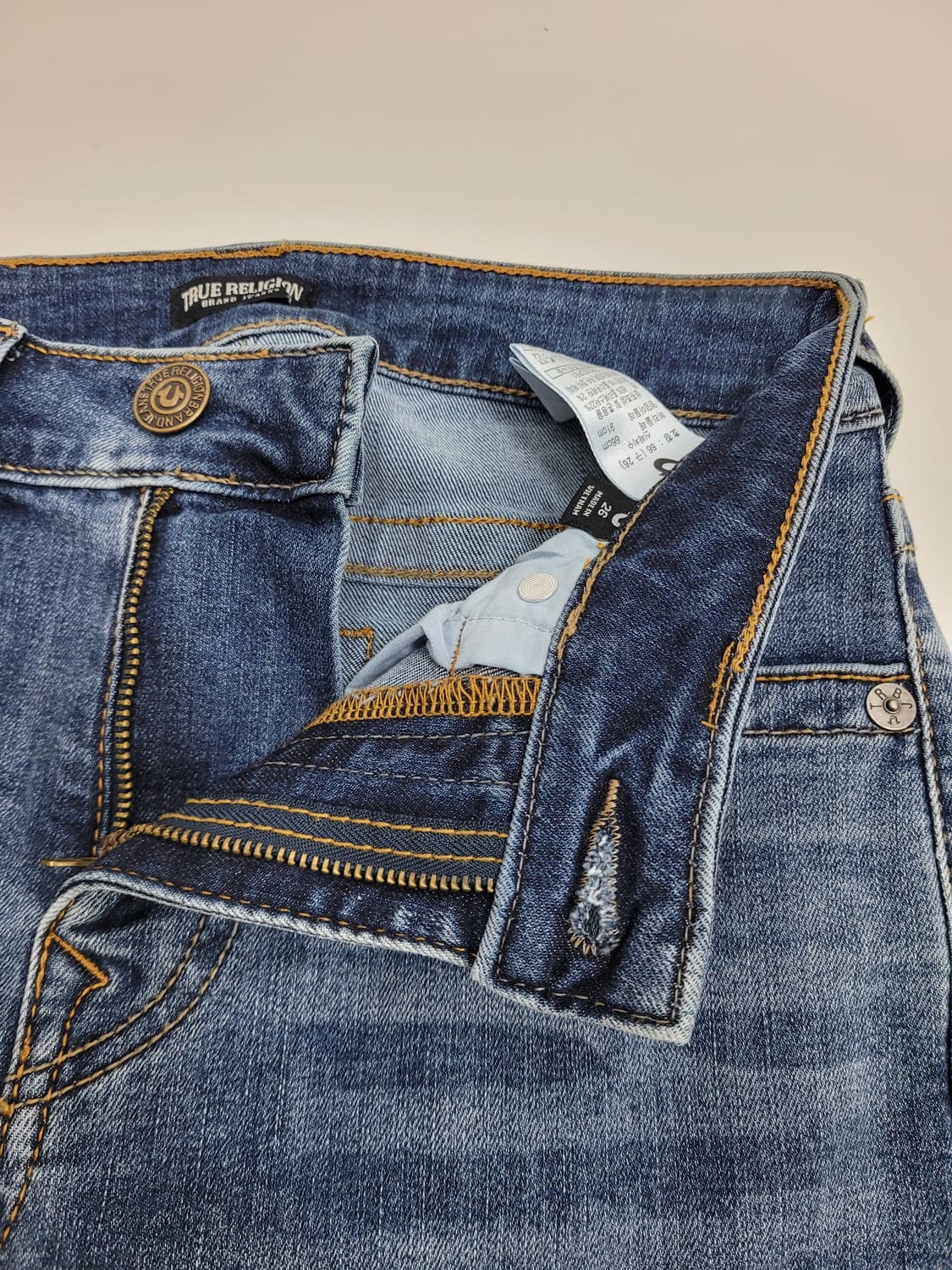 트루릴리전 22SS 세미 부츠컷 데님 청바지 / 여 26
 상품이미지6