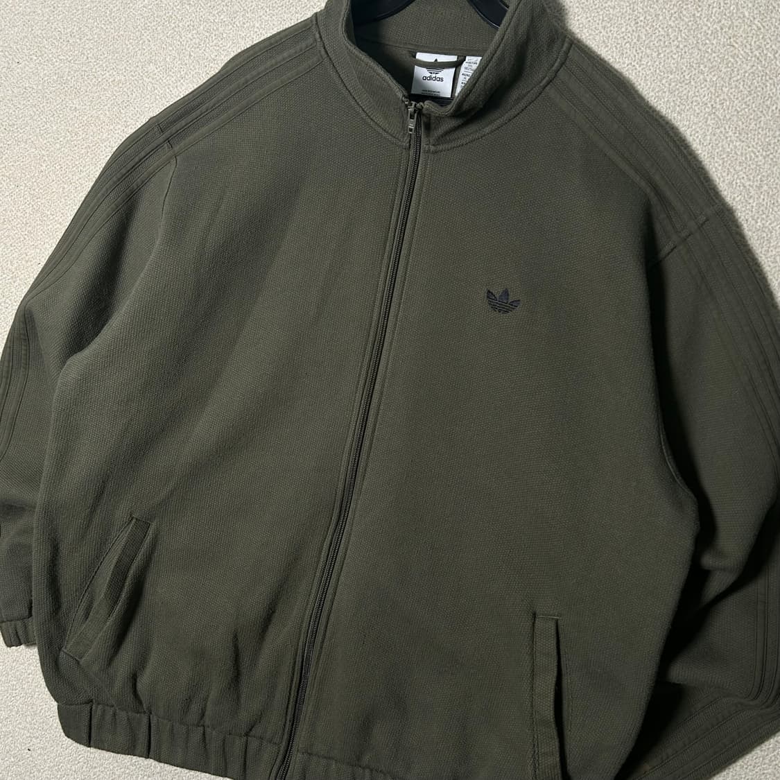 (3XL) 아디다스 부클 져키 딥 카키 트랙탑 상품이미지2