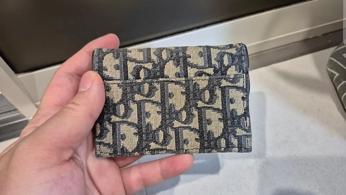 디올 정품 오블리크 새들 카드지갑 팝니다 상품이미지2