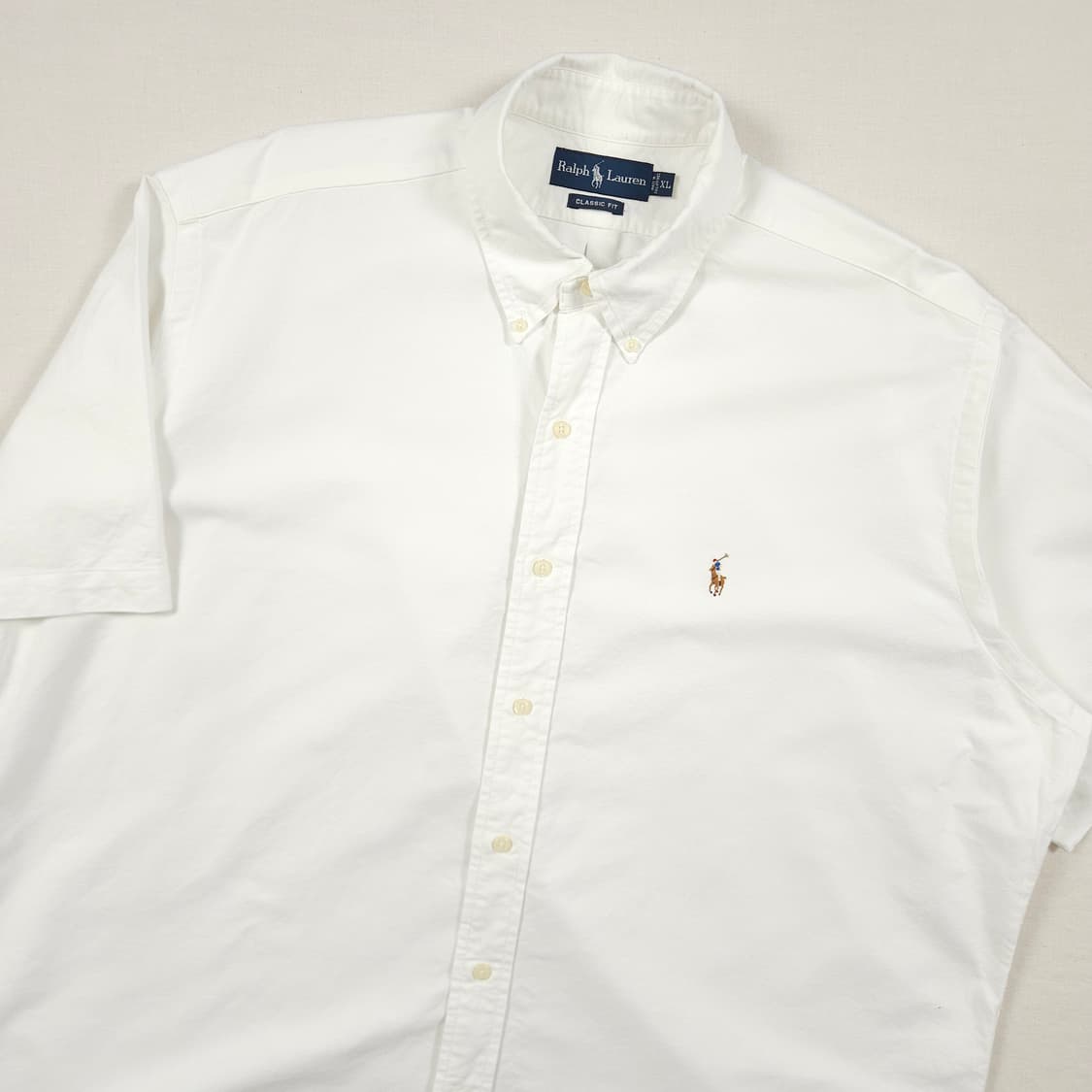 2XL(110) 폴로랄프로렌 반팔 화이트셔츠 상품이미지1