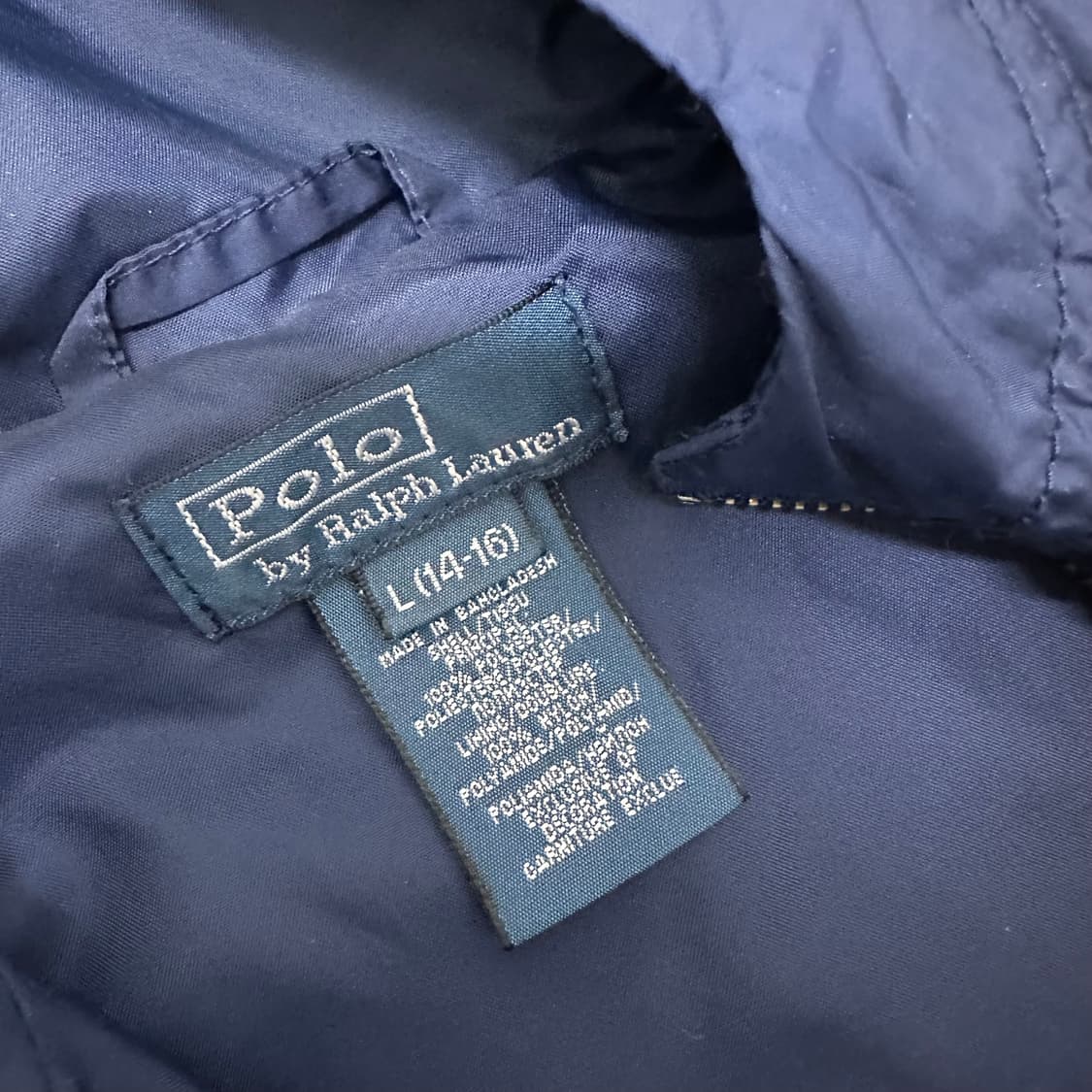 POLO 폴로 랄프로렌 여성 바람막이 자켓 빅키즈사이즈 상품이미지4