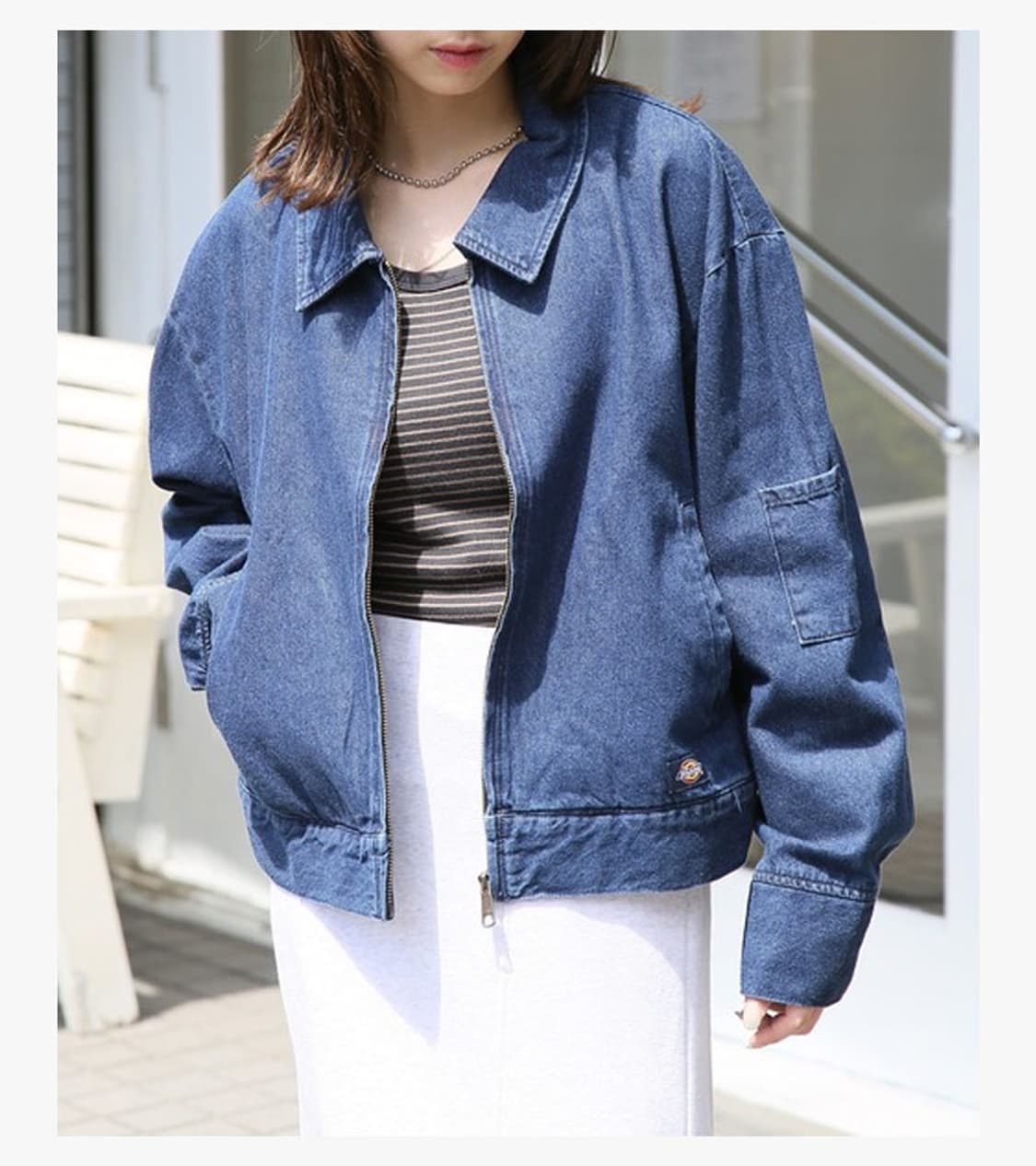 DICKIES - 24SS DENIM WORK JACKET 상품이미지2