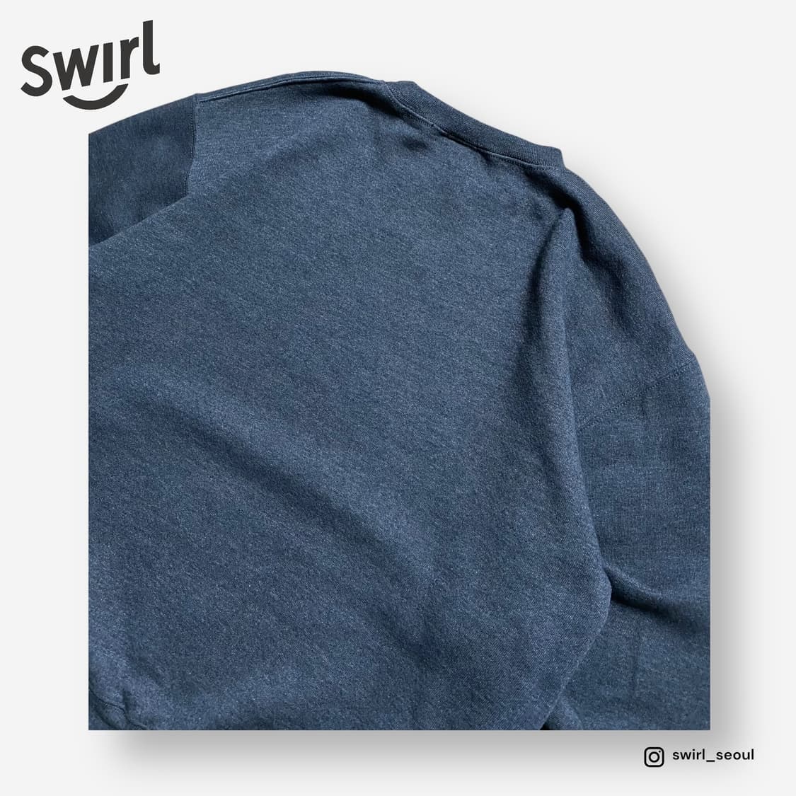 🌊Russell charcoal grey sweatshirts 상품이미지4