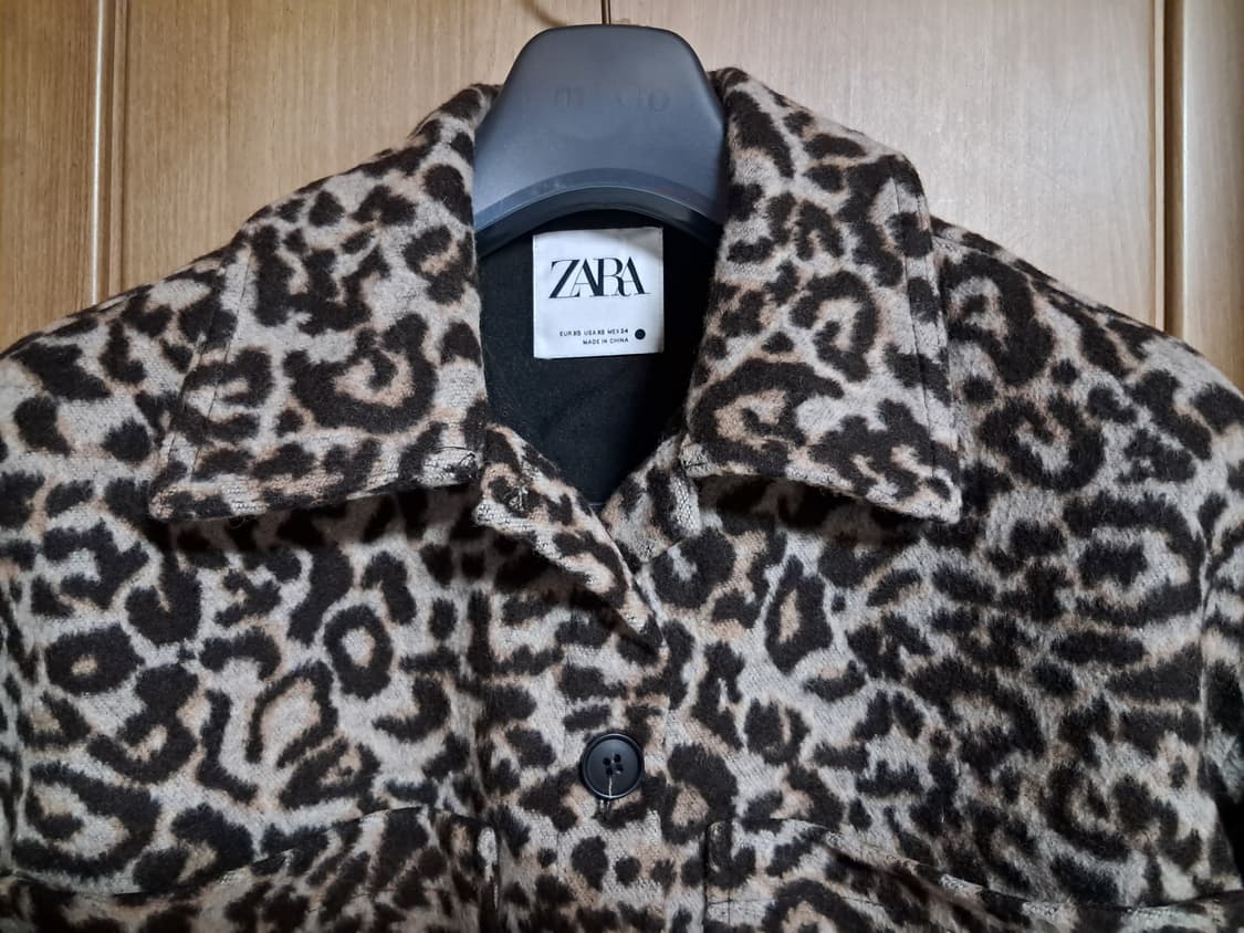 자라 레오파드 자켓 XS(S) 상품이미지4