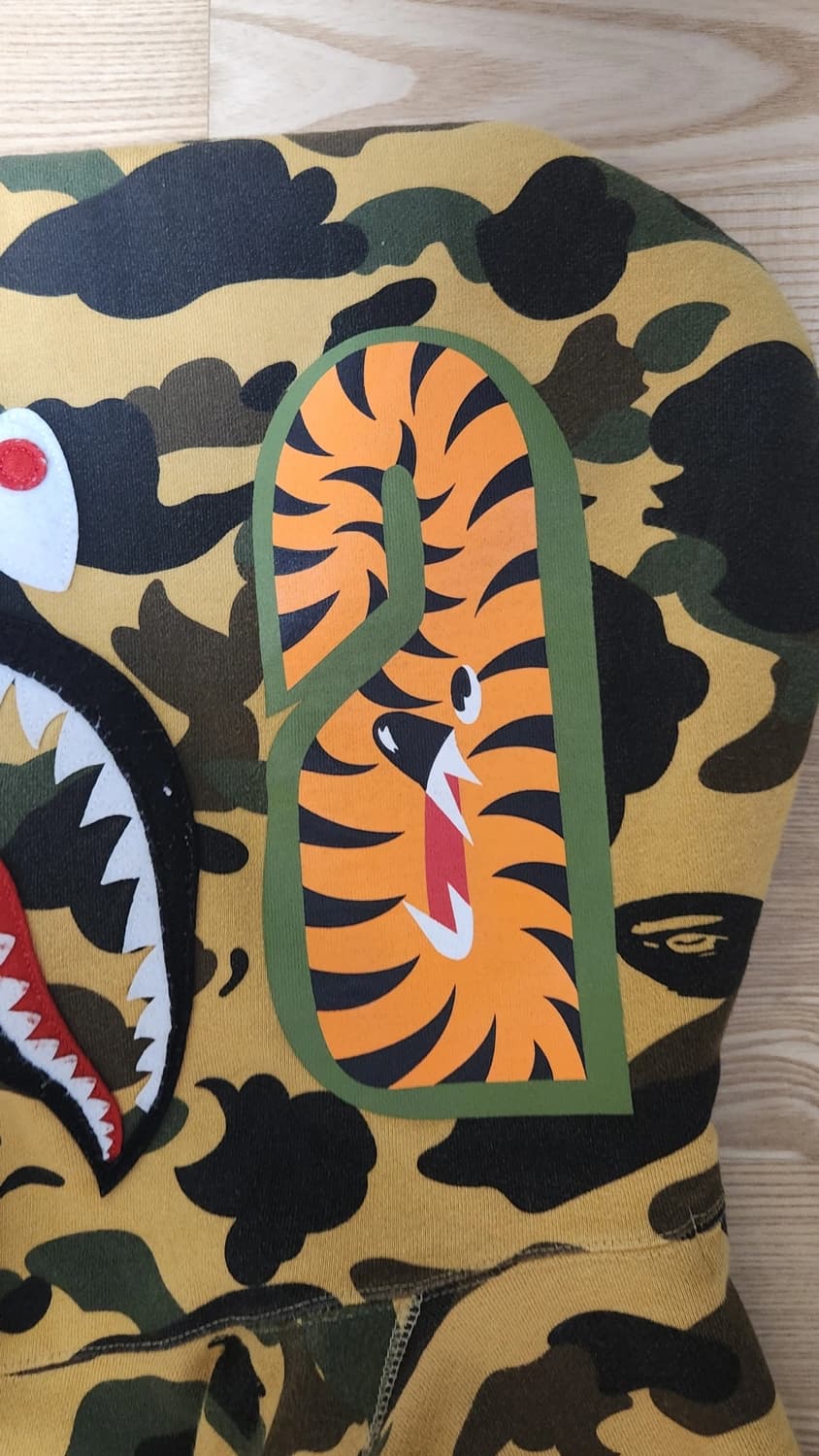 베이프 후드집업 1st 황계 (정품) 상품이미지7