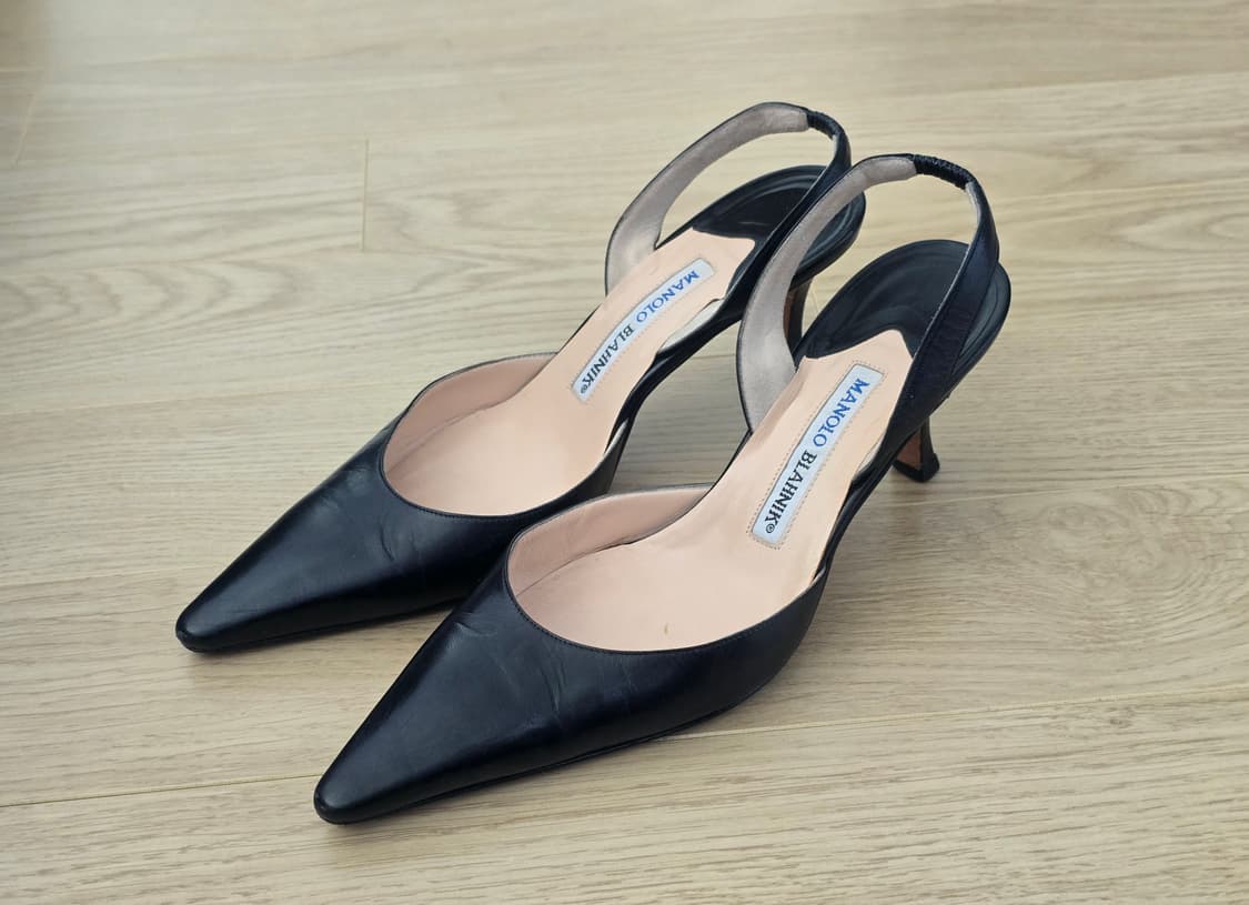 마놀로 블라닉 슬링백 펌프스 37.5 상품이미지1
