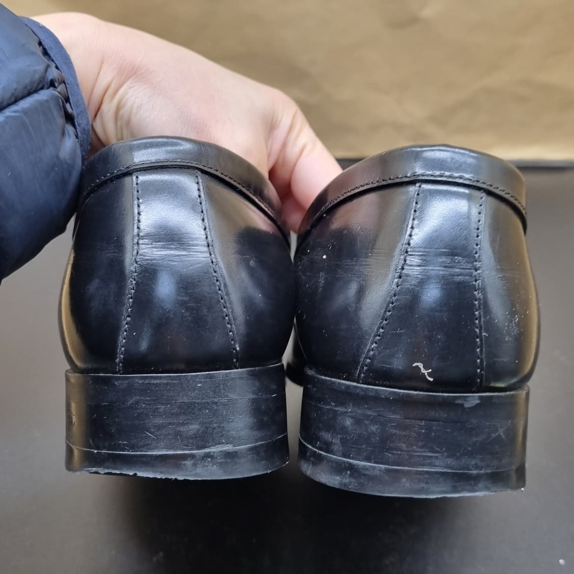 에스콰이어 심플리트 남성로퍼 실사이즈275  상품이미지4