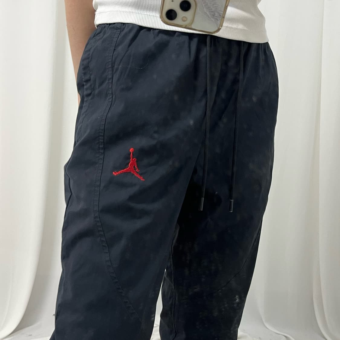 Jordan black track pants 상품이미지3