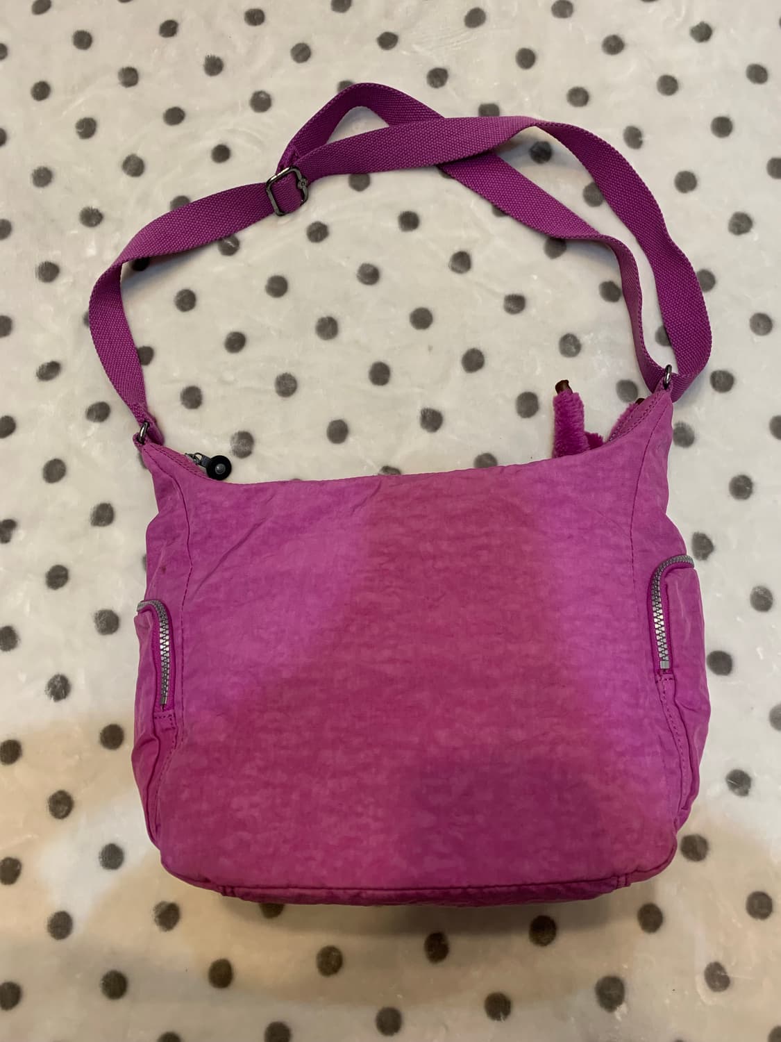 키플링 퍼플 크로스백 상품이미지5