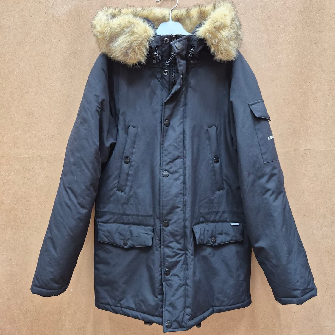 칼하트 앵커리지 파카 블랙 상품이미지1