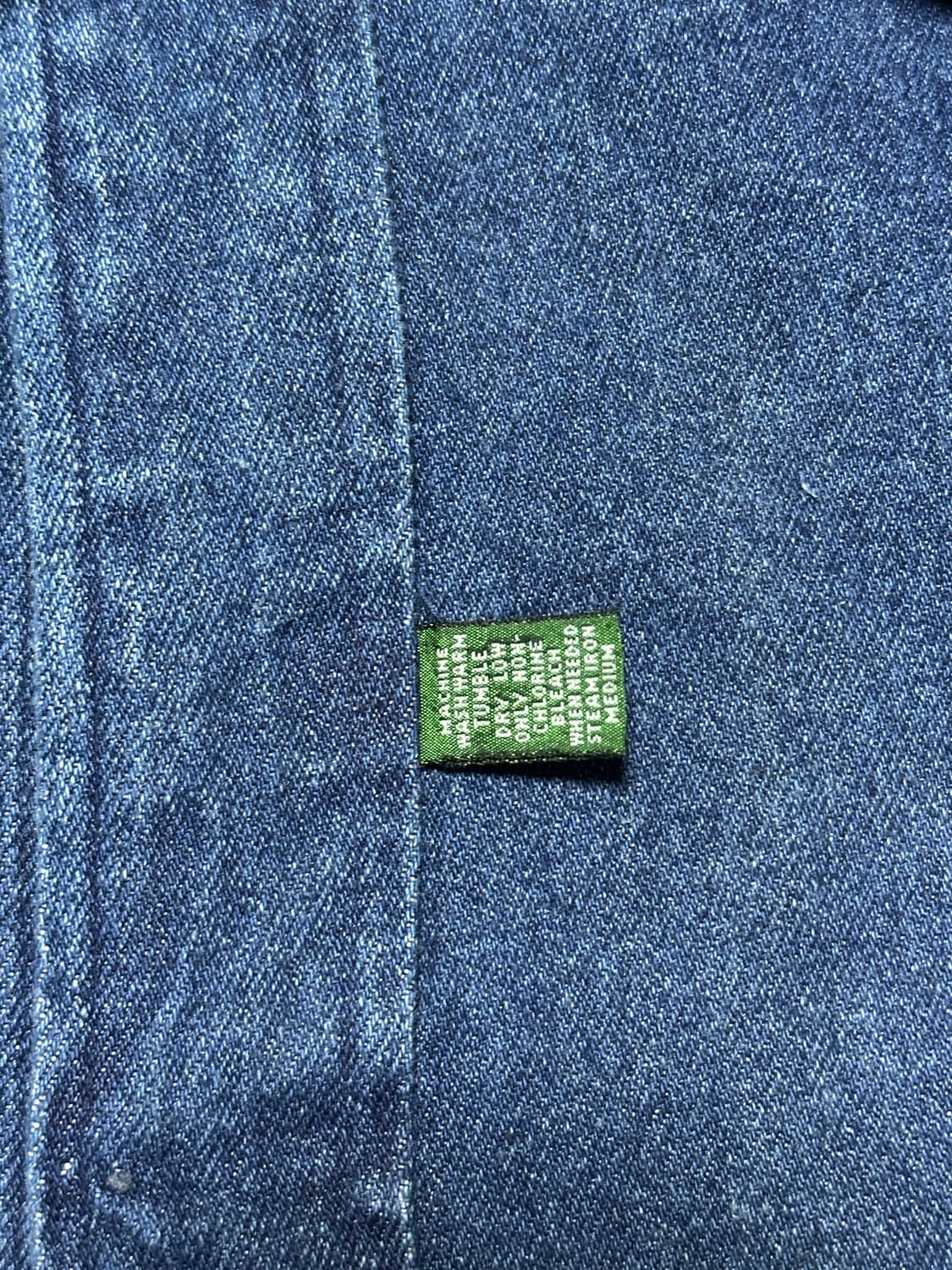 90s 폴로 컨트리 버튼다운 데님셔츠 M 상품이미지7