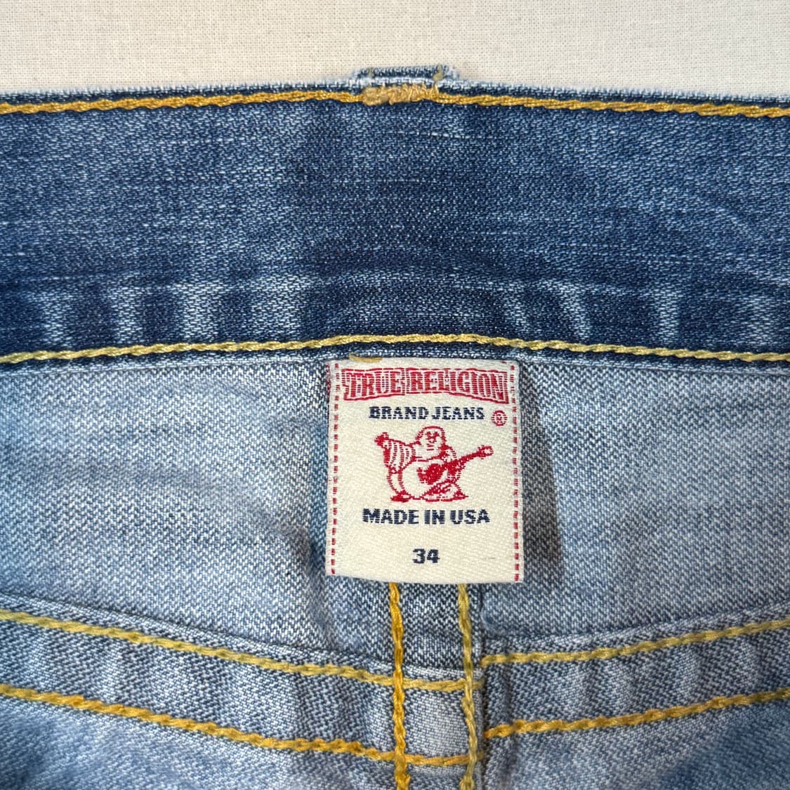 36inch) 트루릴리전 빌리 부츠컷 데님 청바지 상품이미지8