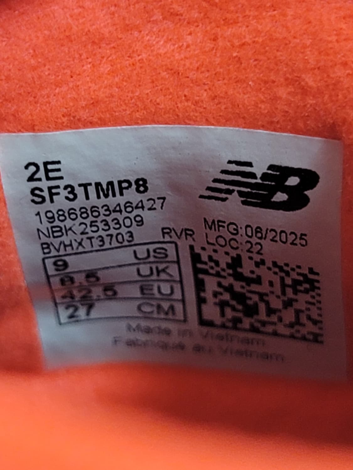 (270)뉴발란스 풋살화 퓨론 V8 Team TF[대전 직거래도 가능] 상품이미지9